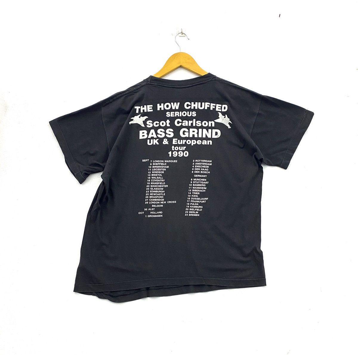Band Tees vintage 1990 NAPALM DEATH uk and european tour rare t-shirts Size US L / EU 52-54 / 3 - 2 Thumbnail