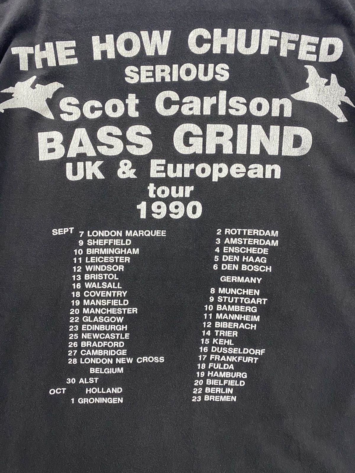 Band Tees vintage 1990 NAPALM DEATH uk and european tour rare t-shirts Size US L / EU 52-54 / 3 - 6 Thumbnail