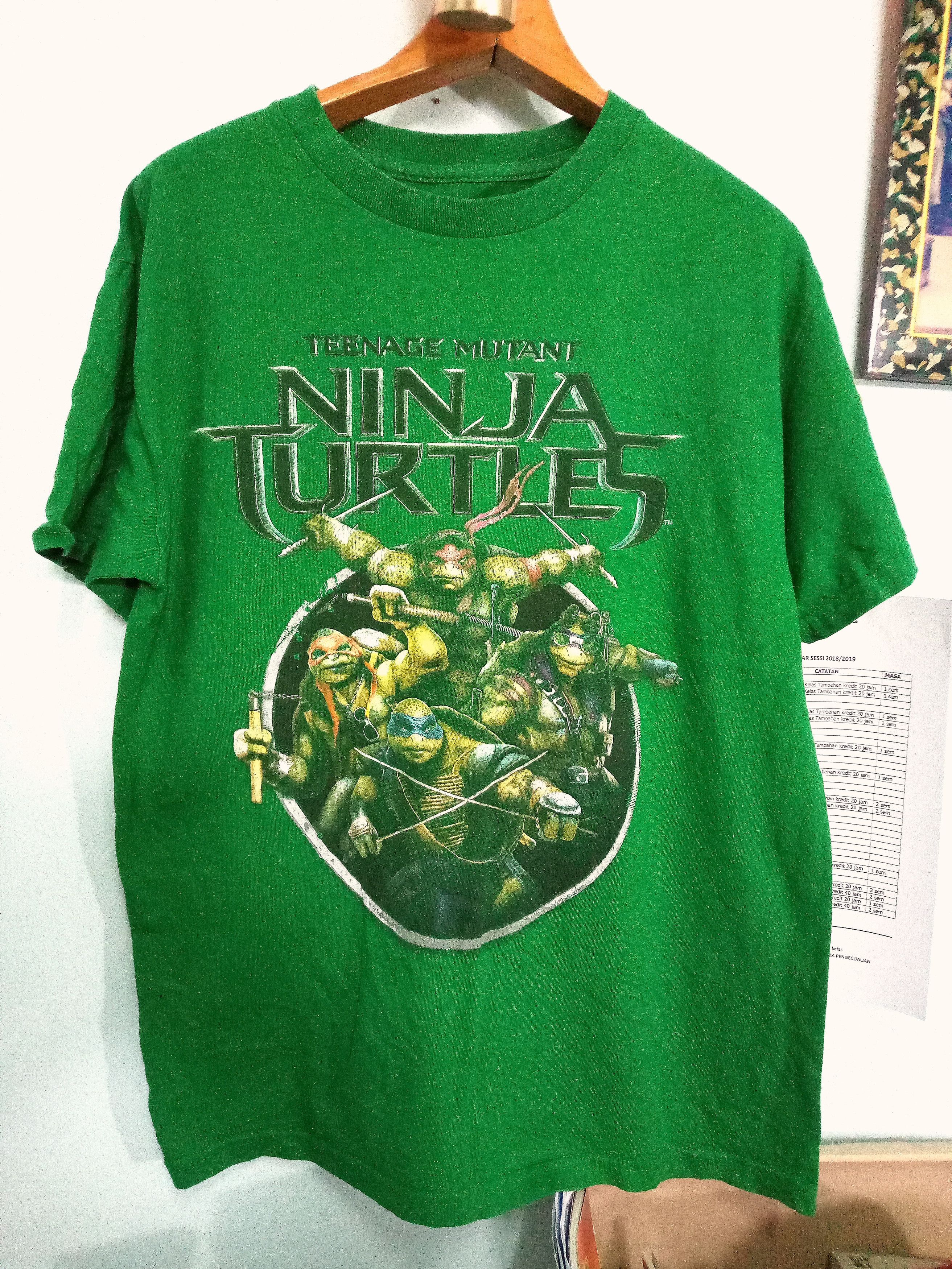 Cartoon Network Teenage mutant ninja turtles t Shirt movie promo Size US M / EU 48-50 / 2 - 1 Thumbnail