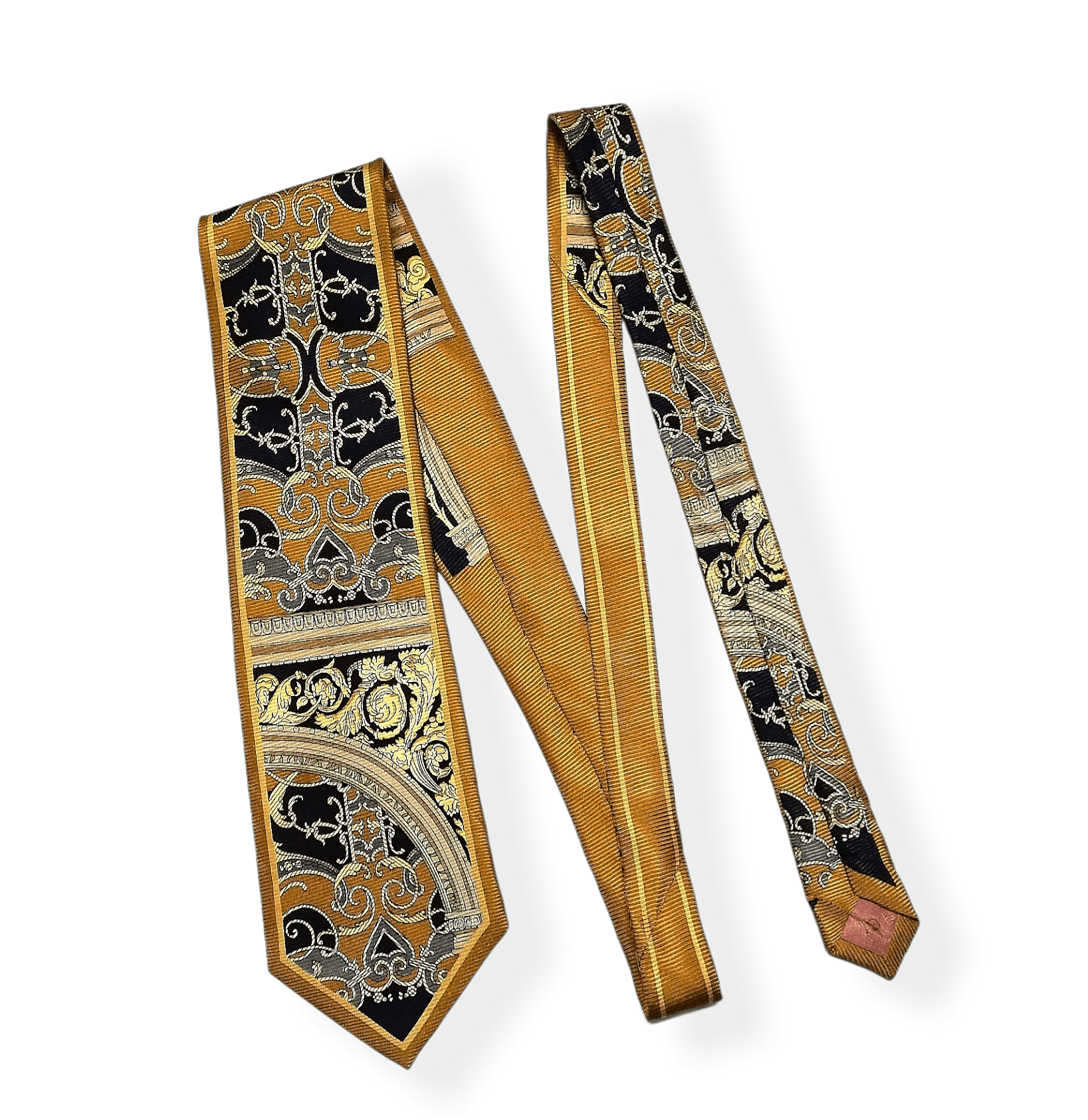 Designer DAVINCI ITALY MENS SILK ABSTRACT DESIGNER LUXURY STYLE Size ONE SIZE - 10 Thumbnail