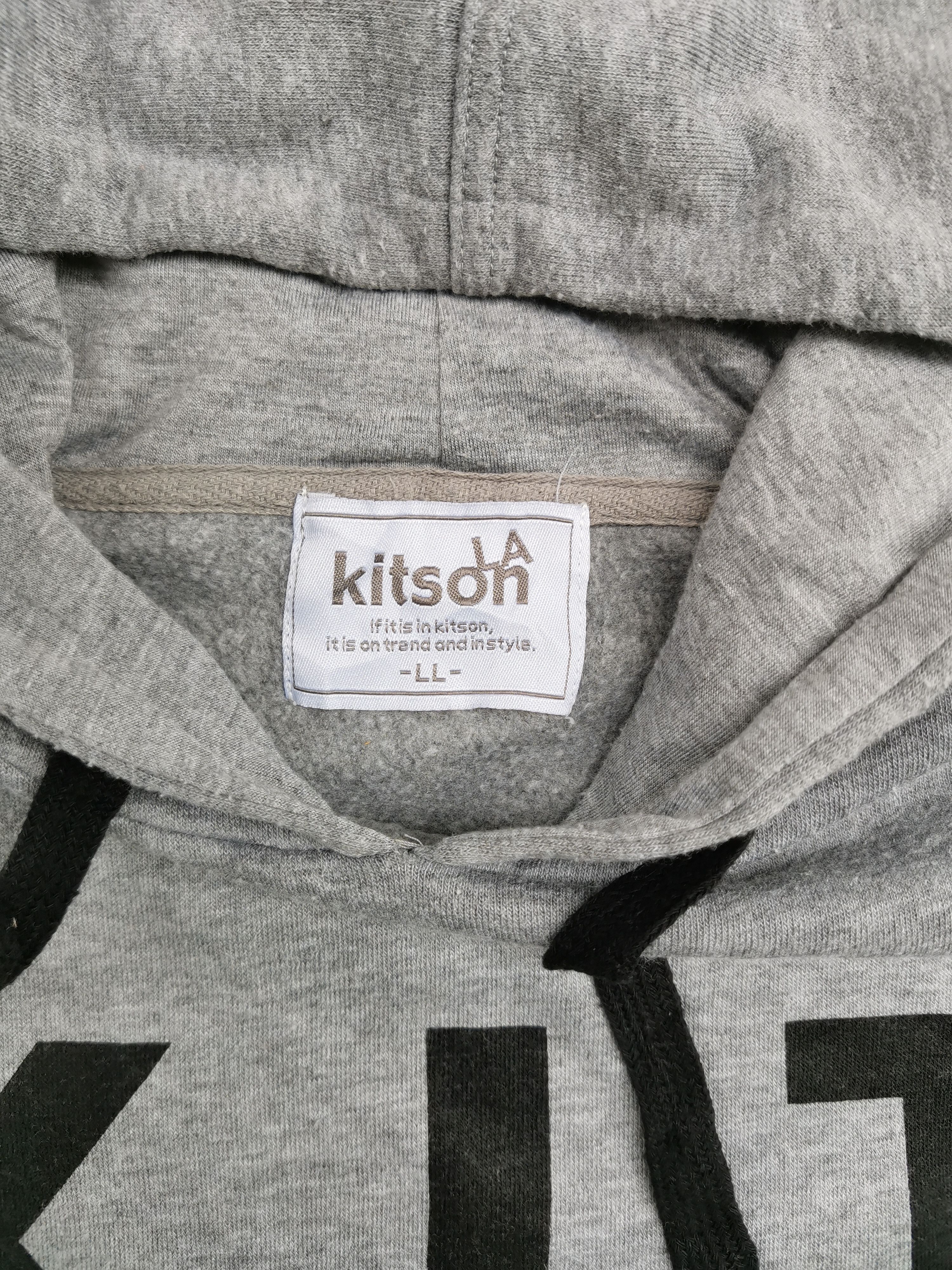 Japanese Brand Vintage Kit Son LA Big Logo Hoodie Sweatshirt Size US L / EU 52-54 / 3 - 4 Thumbnail