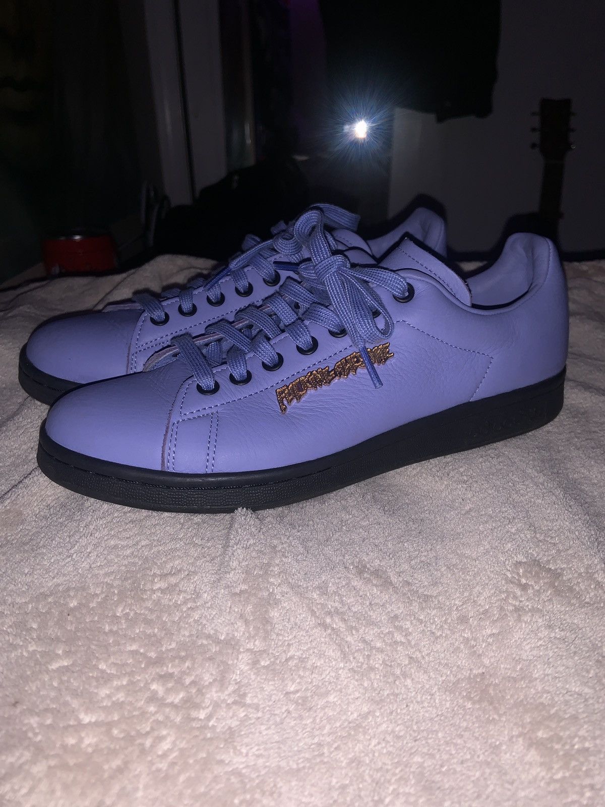 Adidas Adidas Stan Smith Fucking Awesome Purple | Grailed