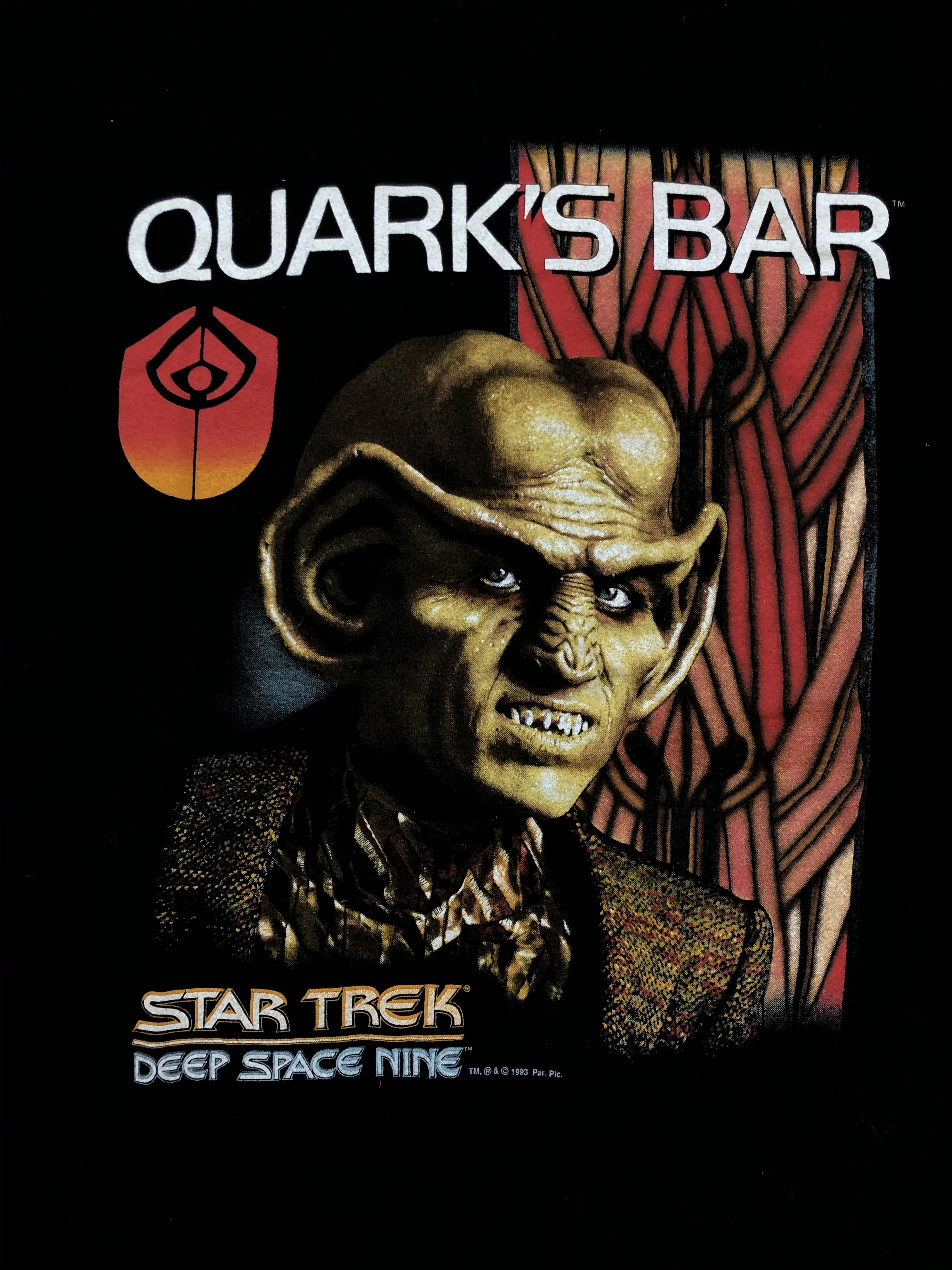 Vintage Vintage 1993 Star Trek Deep Space Nine Quark (Star Wars) Size US L / EU 52-54 / 3 - 3 Thumbnail