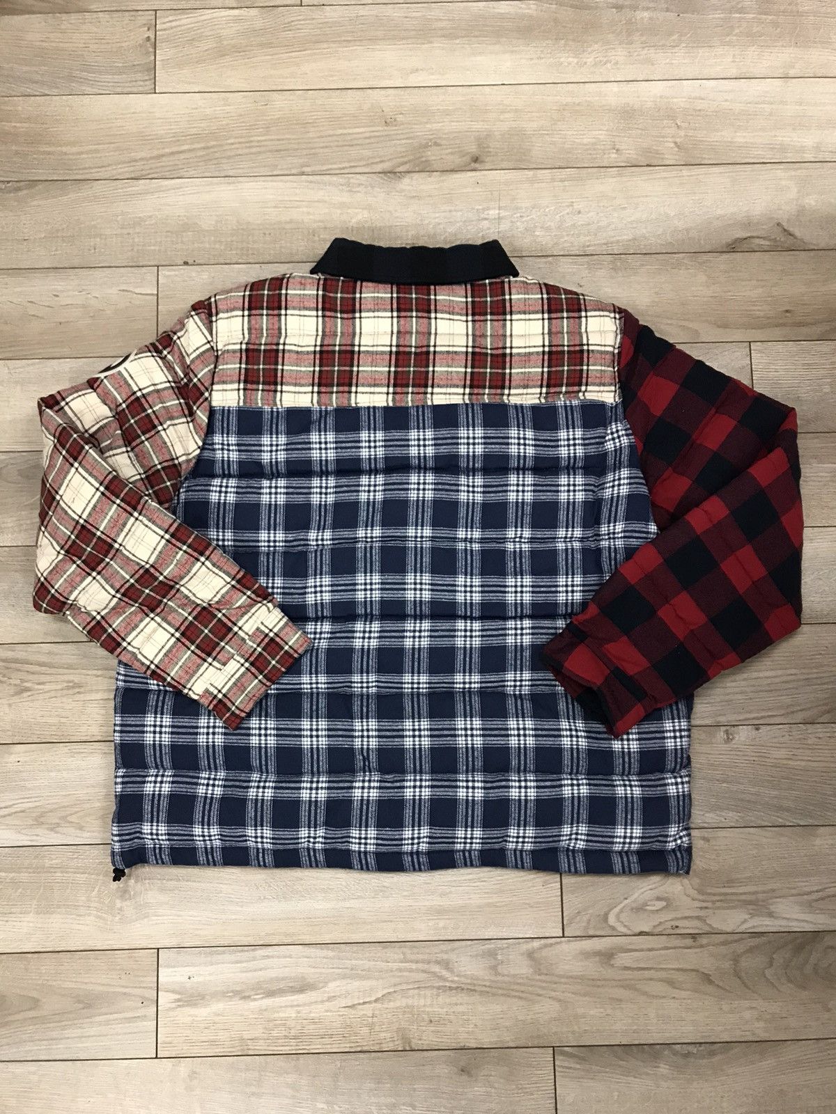 Kith × Ronnie Fieg Kith- Murray Quilted Shirt Jacket Plaid Multi