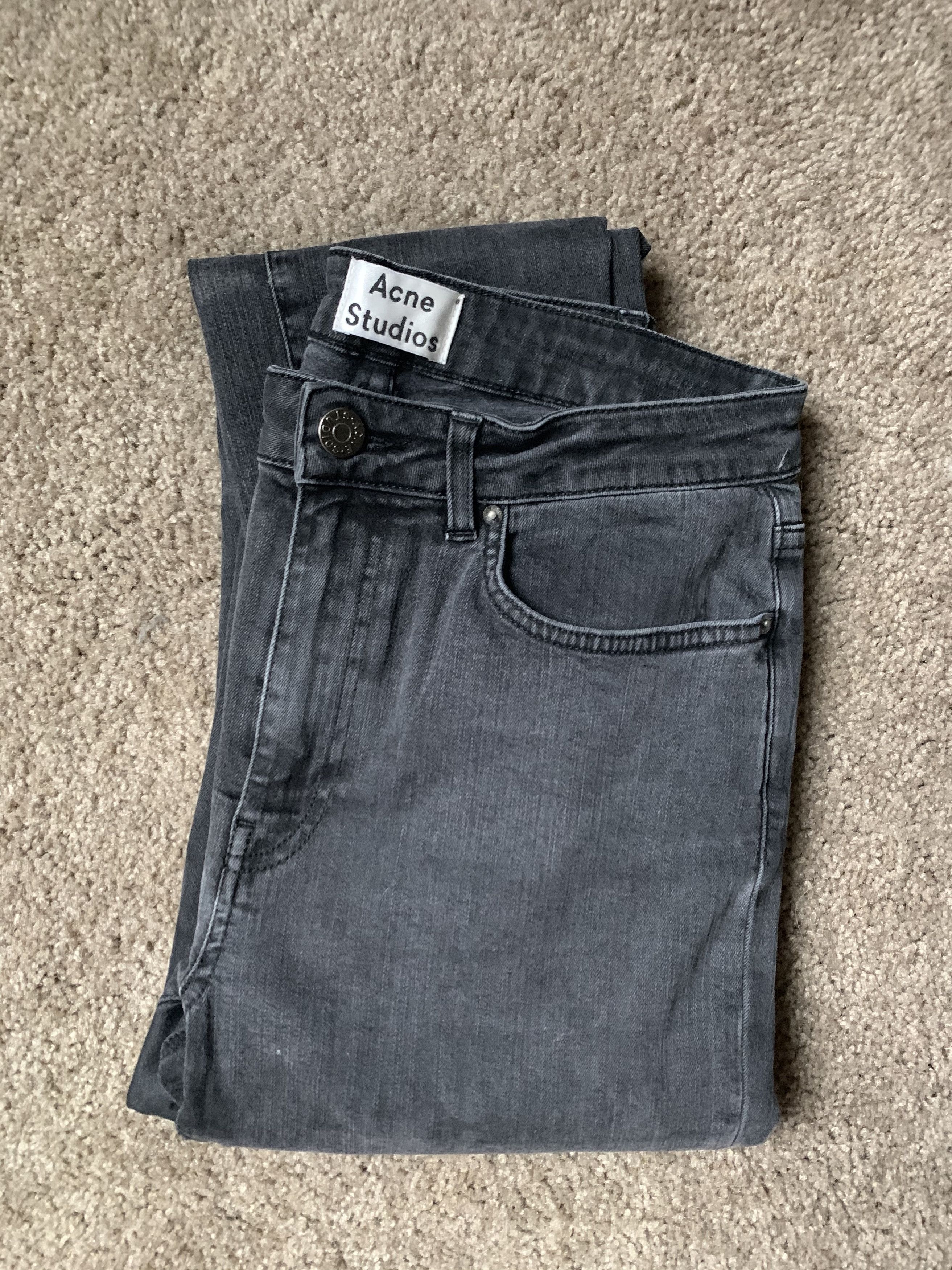 Acne Studios Acne Studios Pin Women Jeans "Pin Used Black" Size US 30 / EU 46 - 1 Thumbnail