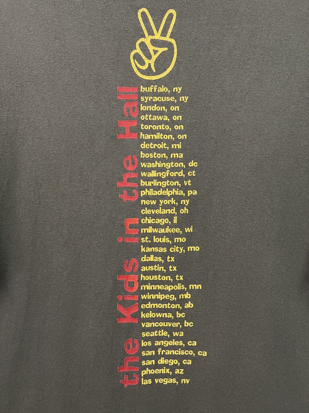 Band Tees × Vintage Vintage Movie The Kids In the Hall Tour Of Duty Shirt Size US XL / EU 56 / 4 - 10 Thumbnail