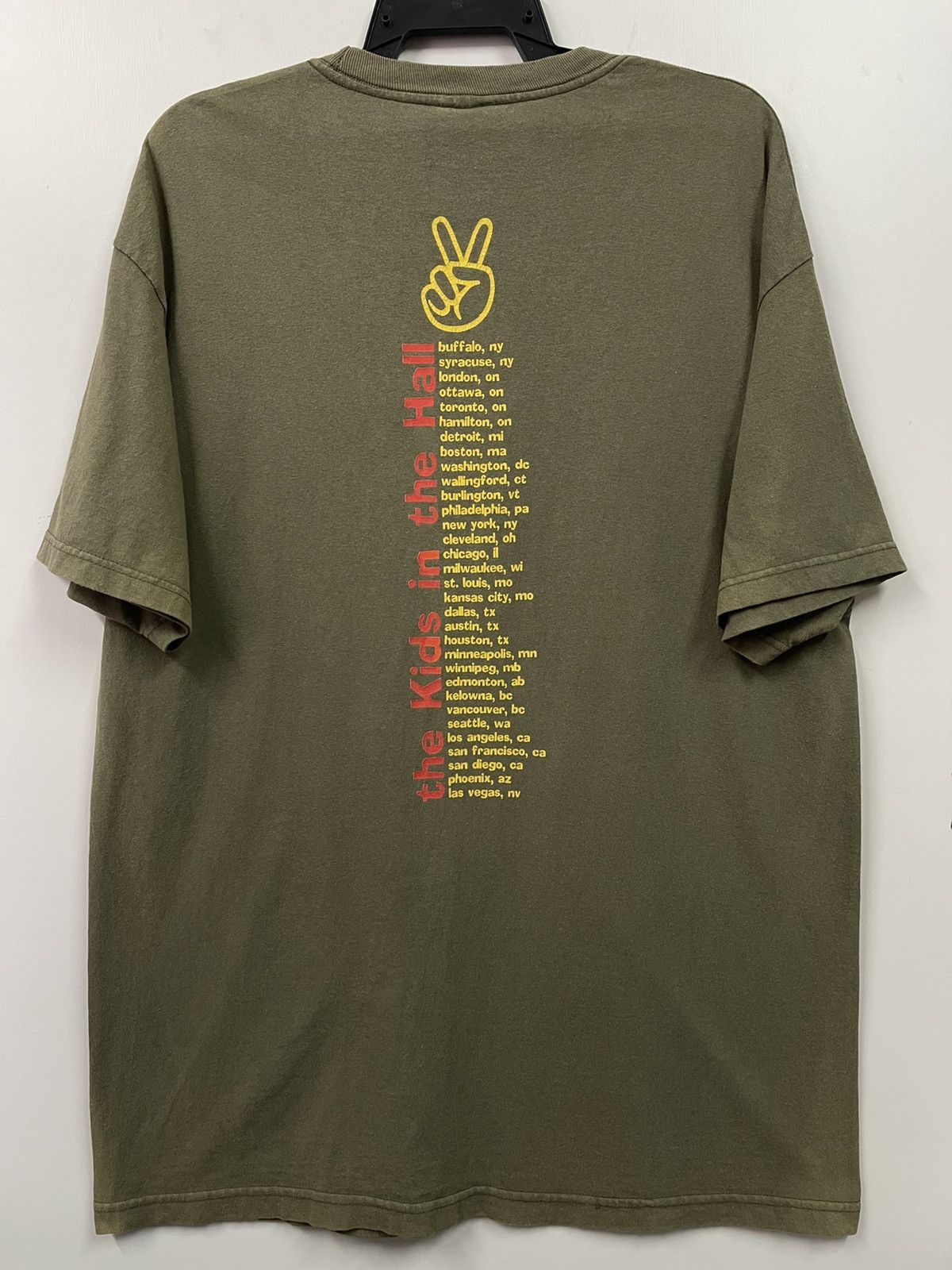 Band Tees × Vintage Vintage Movie The Kids In the Hall Tour Of Duty Shirt Size US XL / EU 56 / 4 - 9 Thumbnail