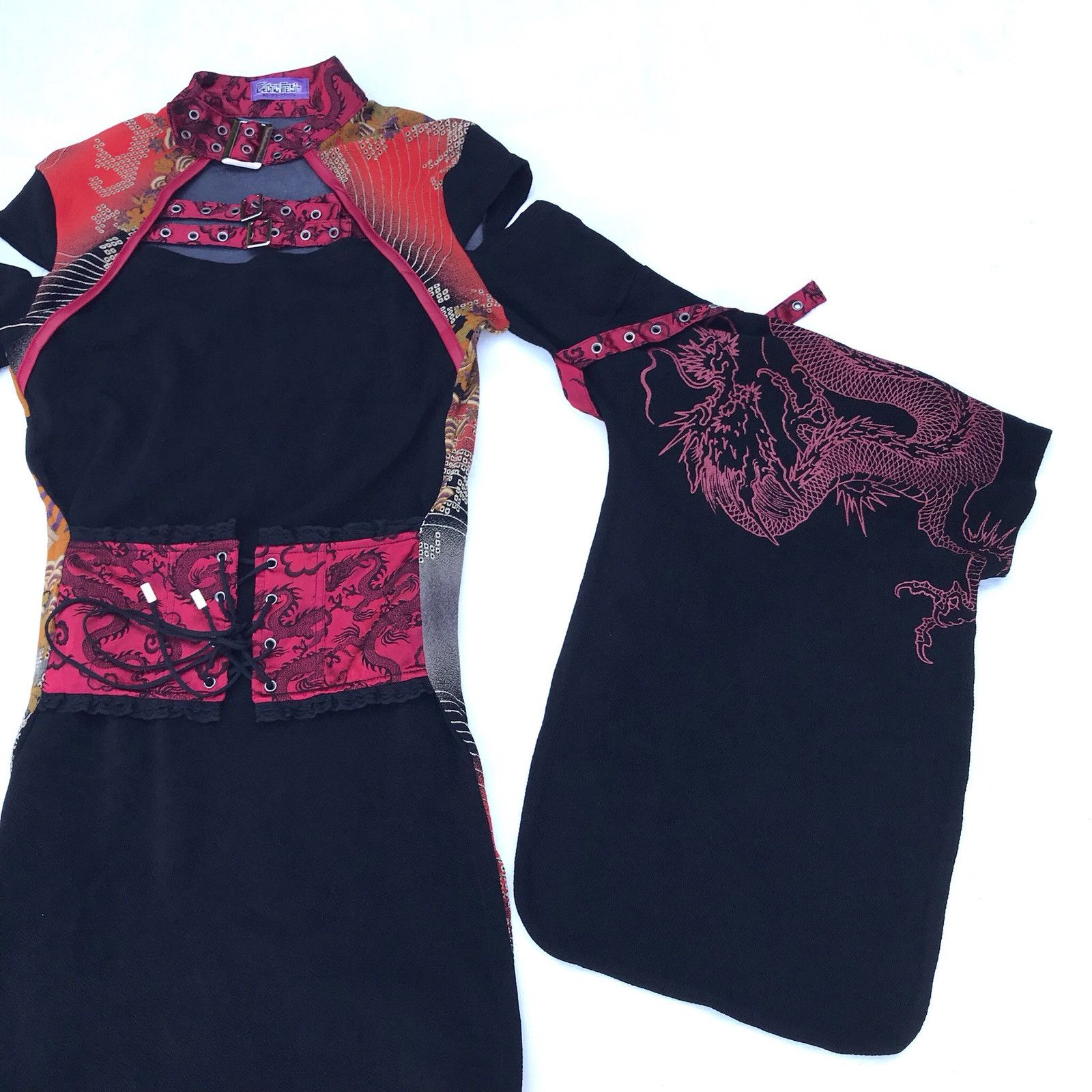Japanese Brand Japanese Traditional Wear Kimono Dragon Print Bondage Size US XS / EU 42 / 0 - 4 Thumbnail