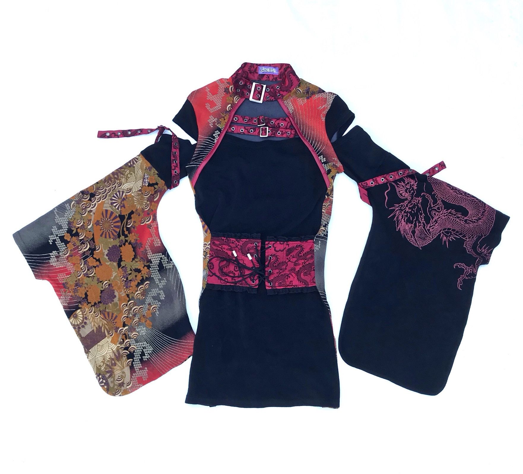 Japanese Brand Japanese Traditional Wear Kimono Dragon Print Bondage Size US XS / EU 42 / 0 - 1 Thumbnail