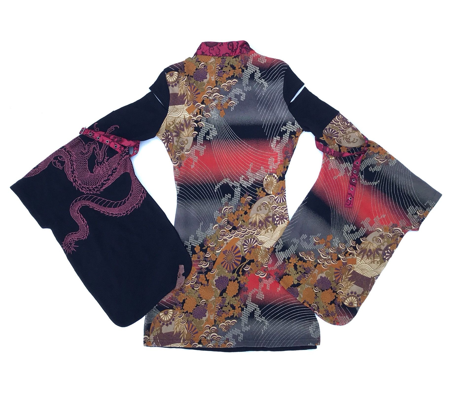 Japanese Brand Japanese Traditional Wear Kimono Dragon Print Bondage Size US XS / EU 42 / 0 - 2 Thumbnail