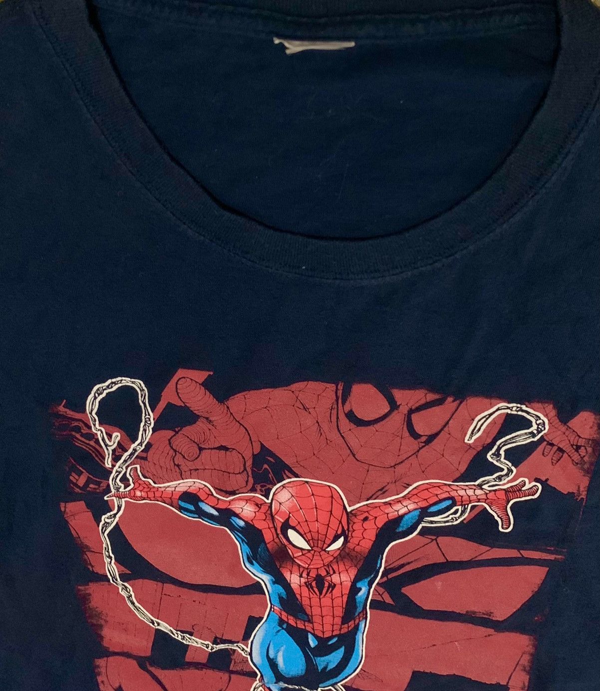 Rare Design Vintage Marvel Cartoon Spider-man T-shirt 2000s
