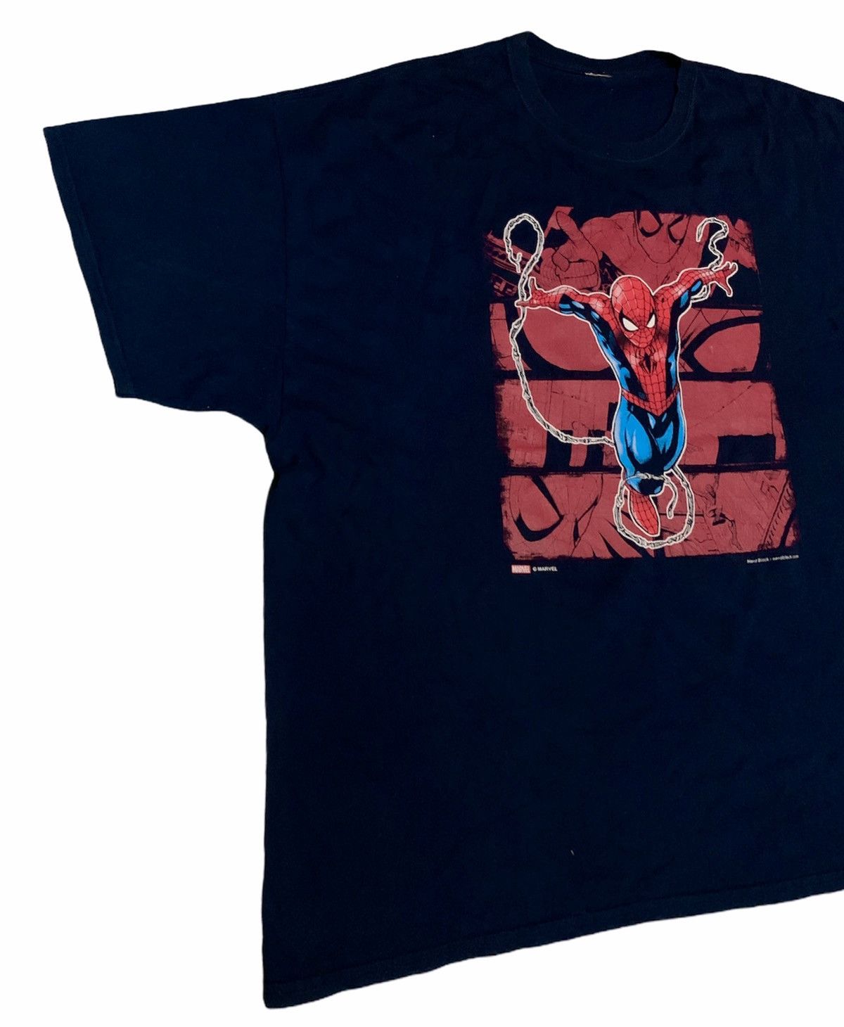 Rare Design Vintage Marvel Cartoon Spider-man T-shirt 2000s