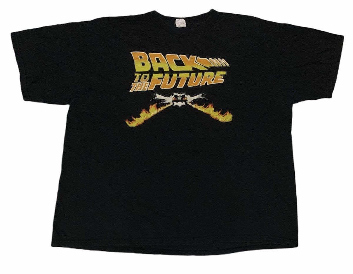Rare Design Vintage Movie Back To The Future T-shirt 1990s