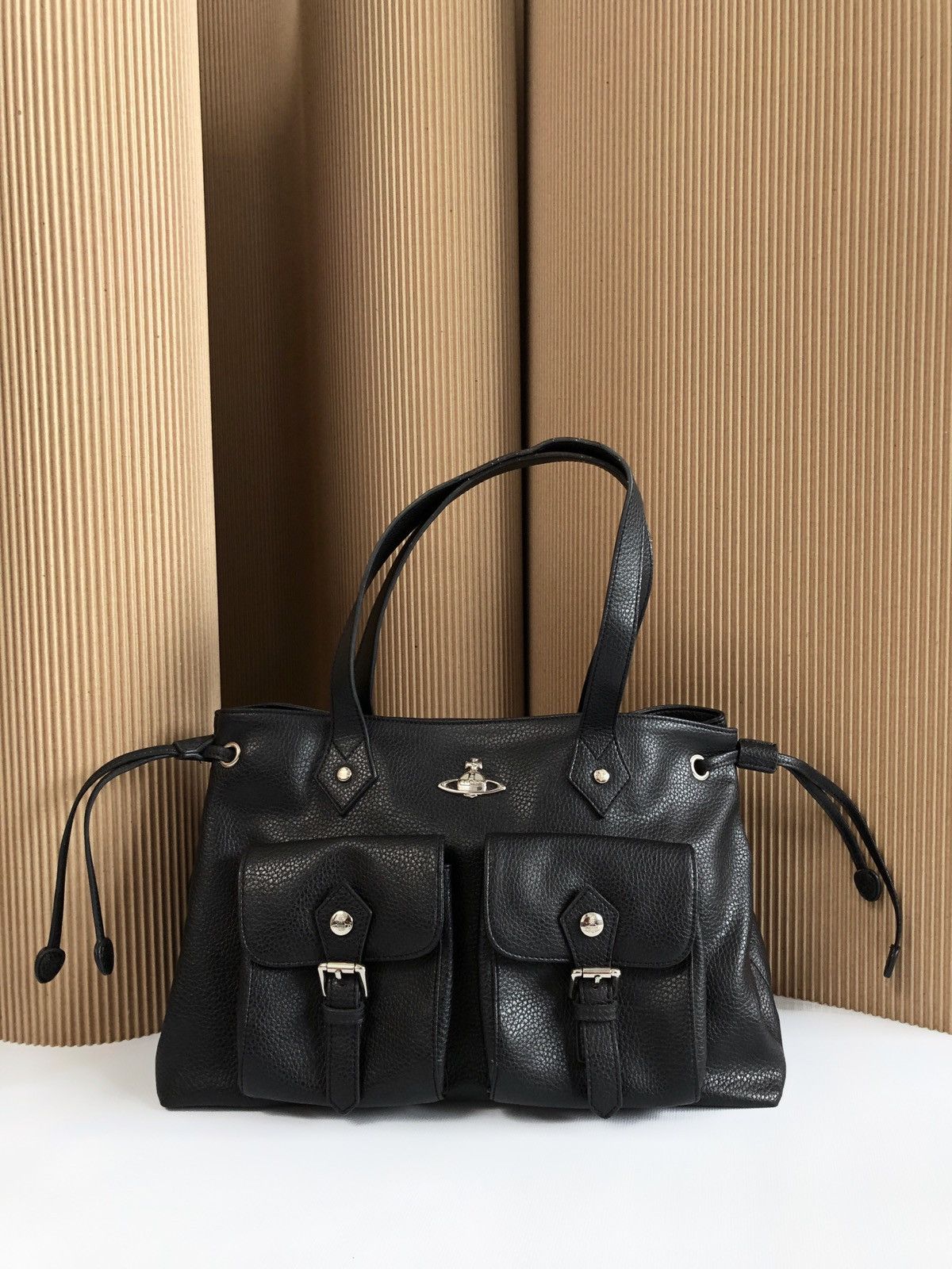 Vintage Vivienne Westwood London Leather Bag | Grailed