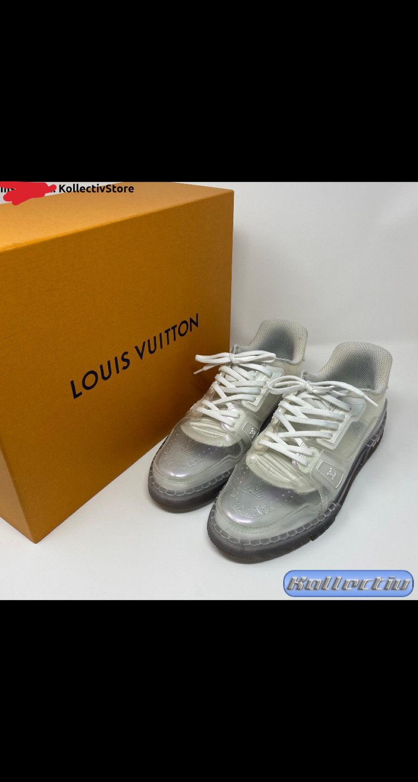 Louis Vuitton Transparent Sneakers TOP QUALITY 1:1 DETAILES, FROM SUPLOOK,  wholesale and retail, worldwide shipping. Pls Contact Whatsapp at  +8618559333945 to make an order or check details : r/CiciKicks