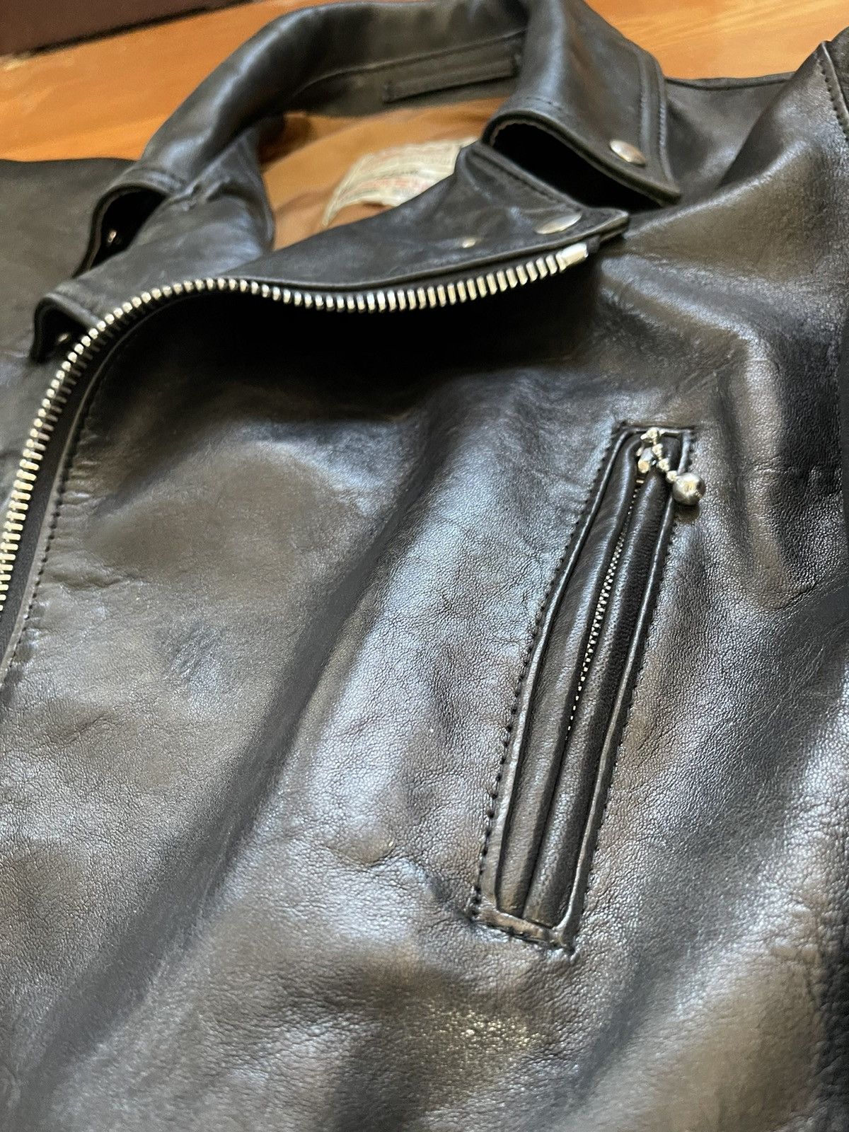 Lewis Leathers Lewis Leathers 402t Lighting Sheep Leather jacket Size US S / EU 44-46 / 1 - 5 Thumbnail