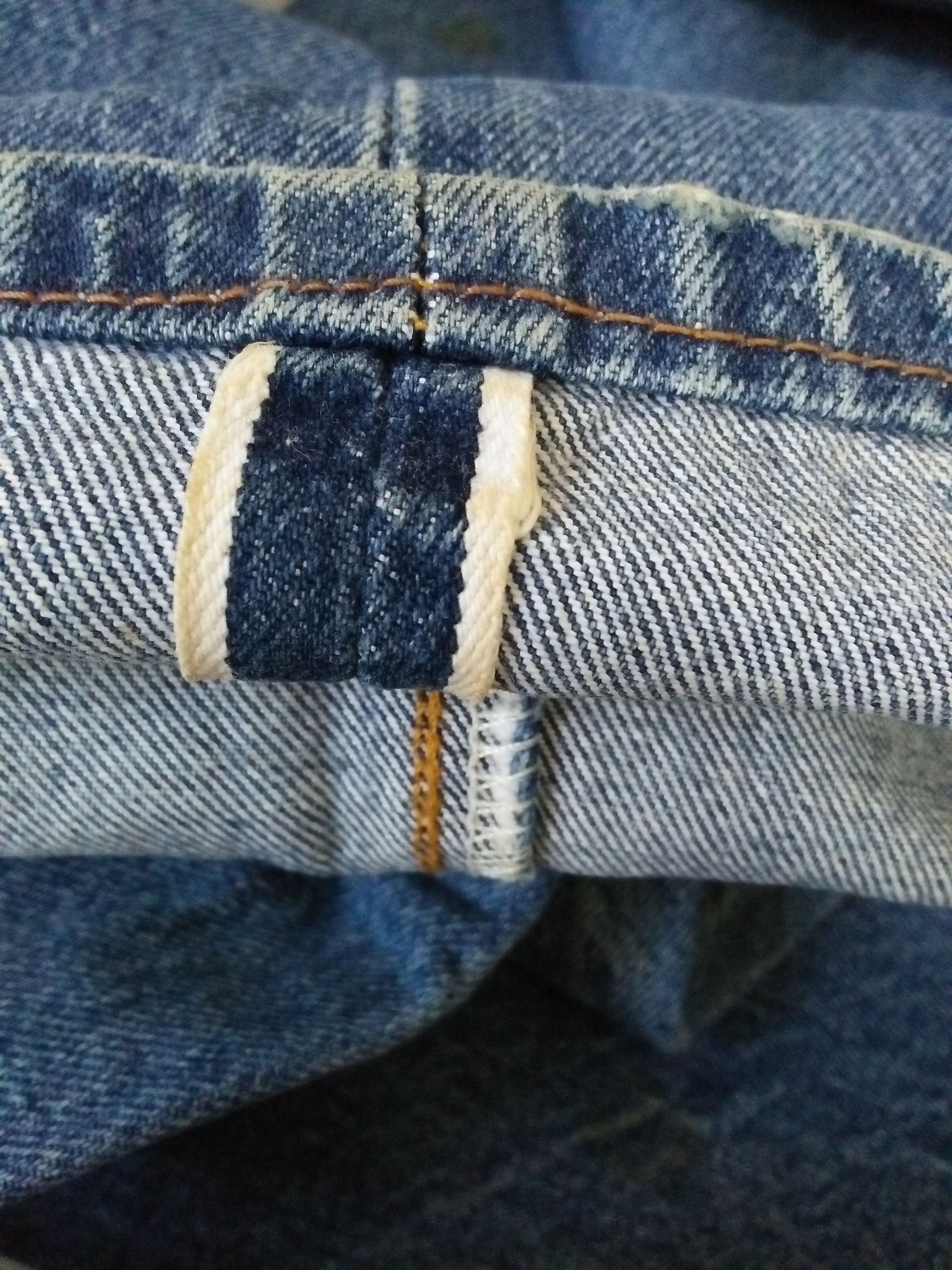 Levi's 90s LEVIS 501XX BIG E DENIM SELVEDGE 555 (B46) Size US 30 / EU 46 - 7 Thumbnail