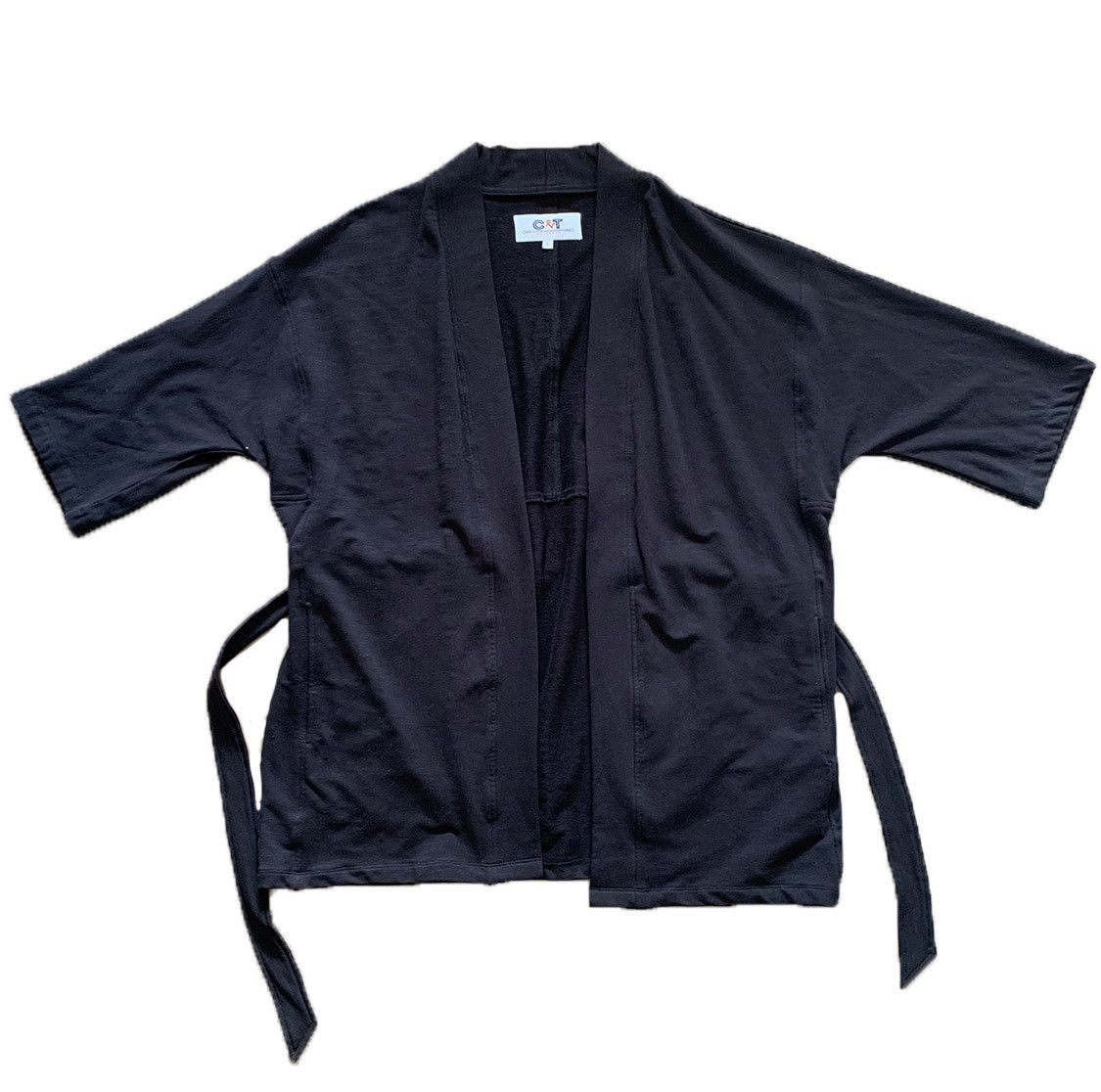 Japanese Brand Black Japanese Inspired Trench Robe | Grailed