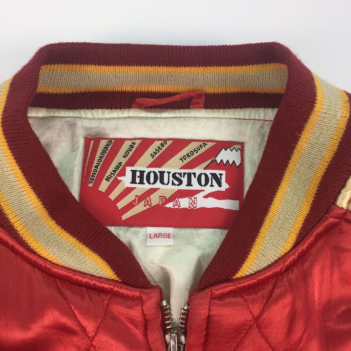 Japanese Brand Vintage Houston Sukajan Jacket Size US L / EU 52-54 / 3 - 4 Thumbnail