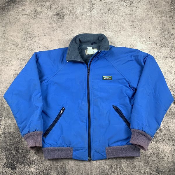 Vintage Vintage LL bean Patagonia patch logo bomber jacket Grailed