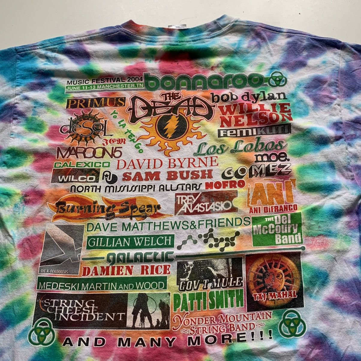 Band Tees × Vintage Vintage 2004 Bonnaro music festival t shirt Size US XL / EU 56 / 4 - 2 Thumbnail