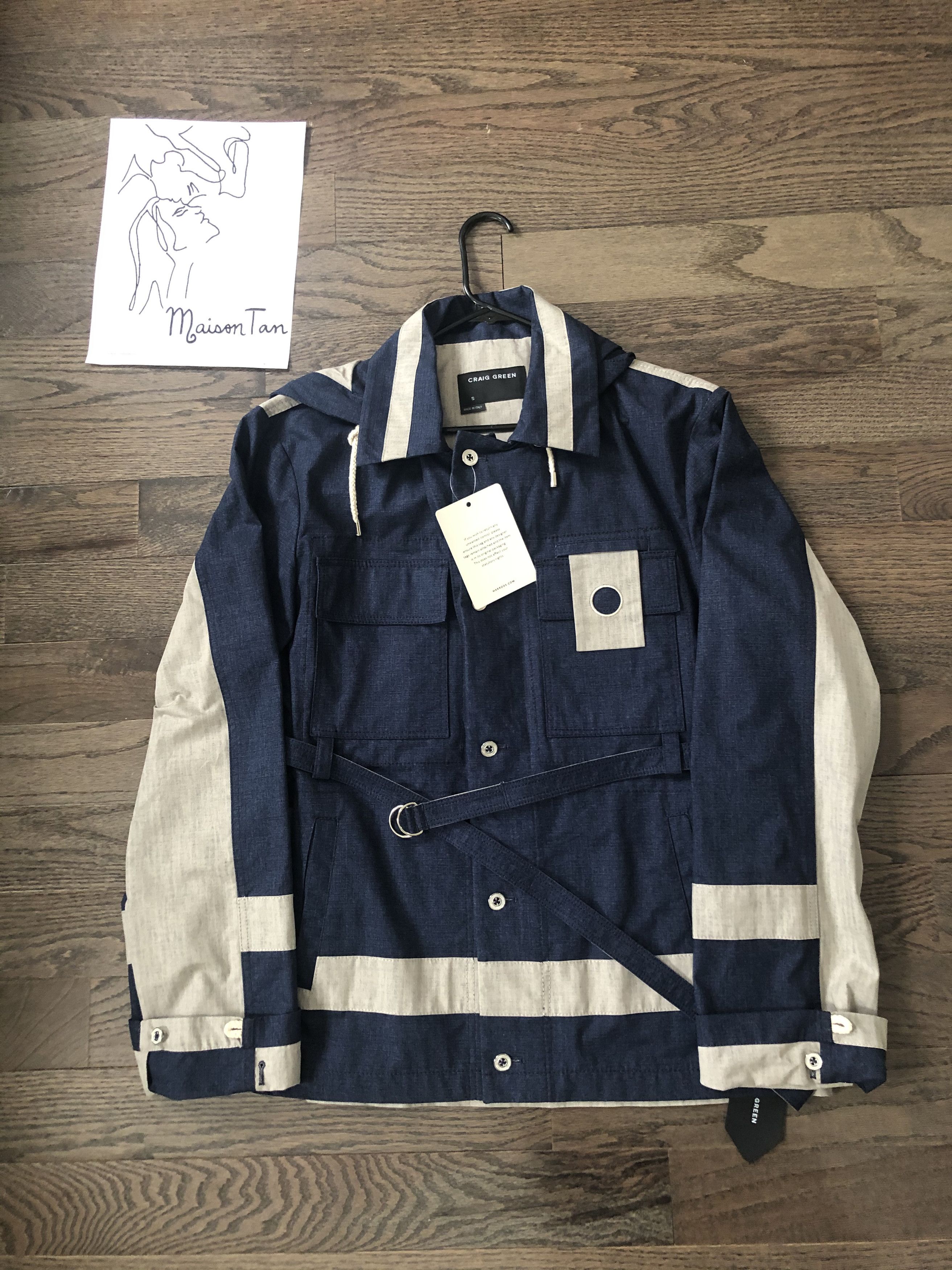 Craig Green SS 2021 Runway Look 19 Utility Jacket size S