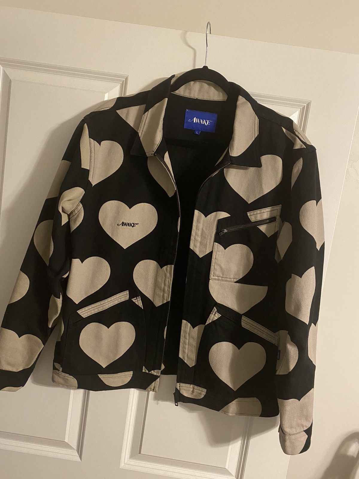 Awake Awake NY Hearts Harrington Jacket | Grailed