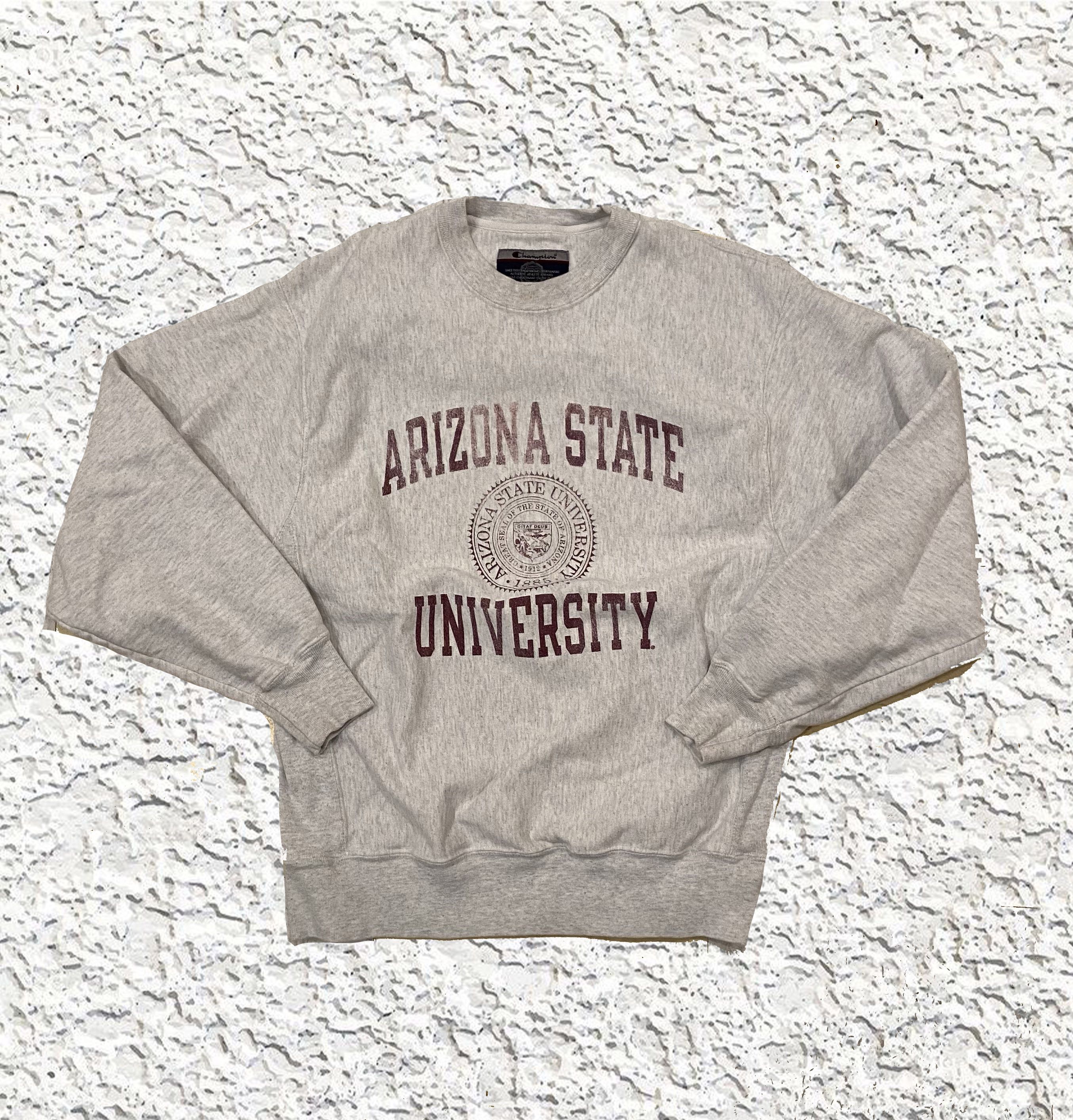 Vintage Vintage Arizona State University Champion Crewneck | Grailed