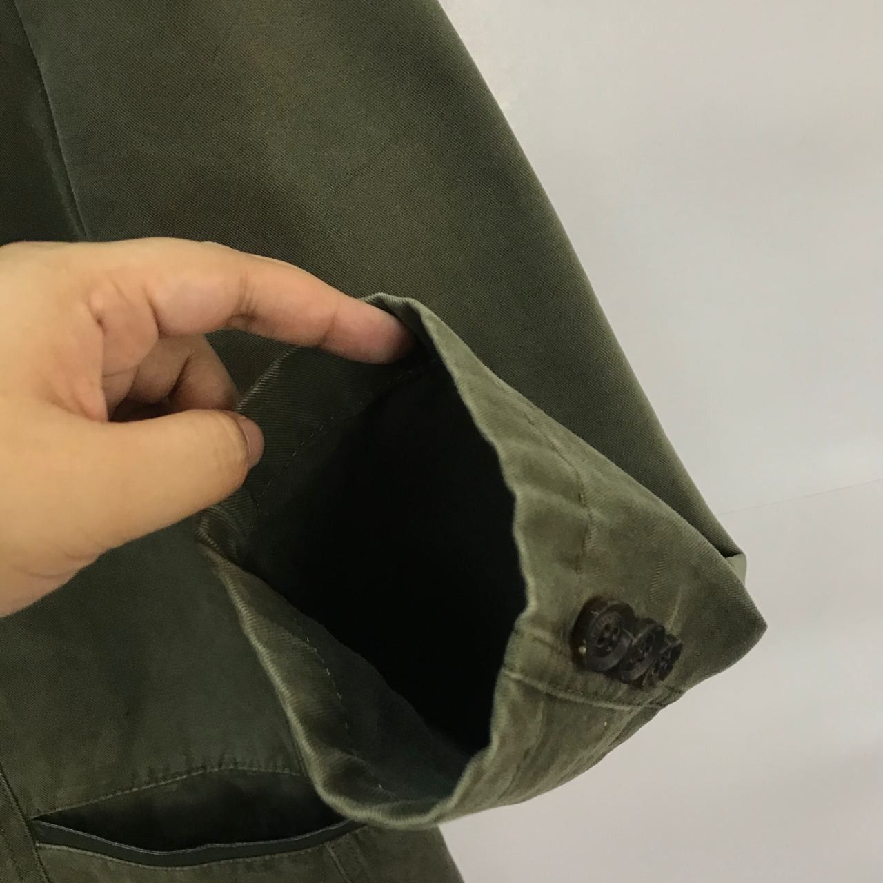Lanvin 🔥 Vintage Lanvin Layered Blazer Army Green Colour Design Size US L / EU 52-54 / 3 - 5 Thumbnail