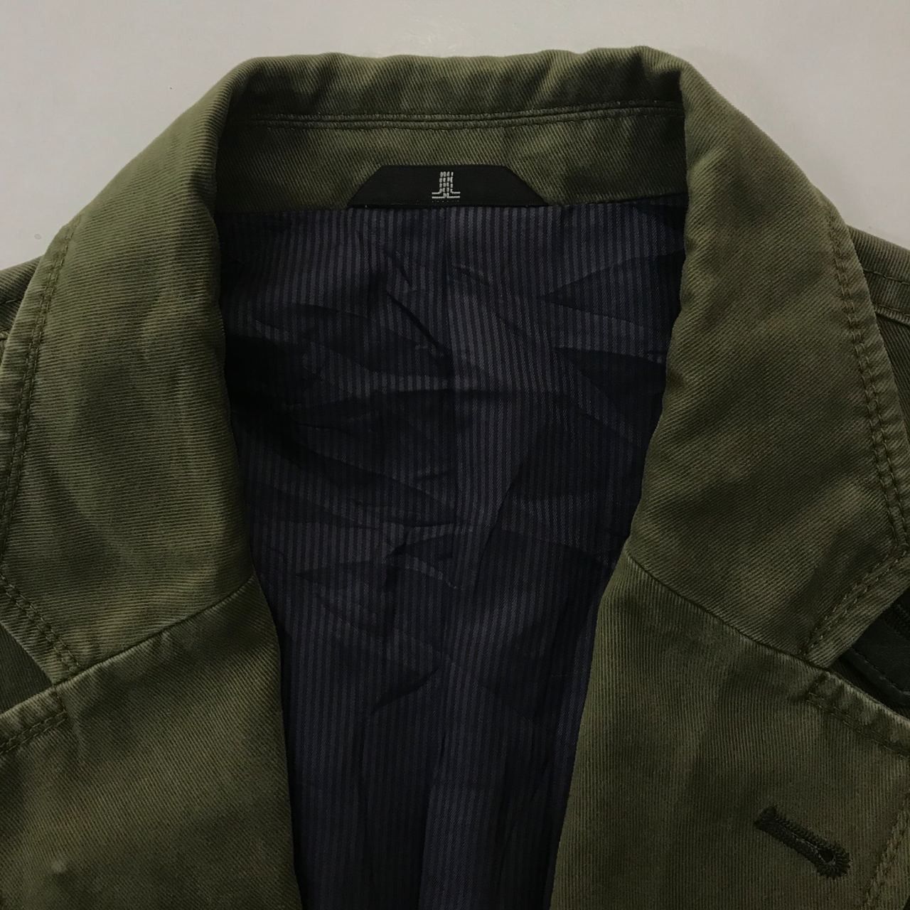 Lanvin 🔥 Vintage Lanvin Layered Blazer Army Green Colour Design Size US L / EU 52-54 / 3 - 10 Thumbnail