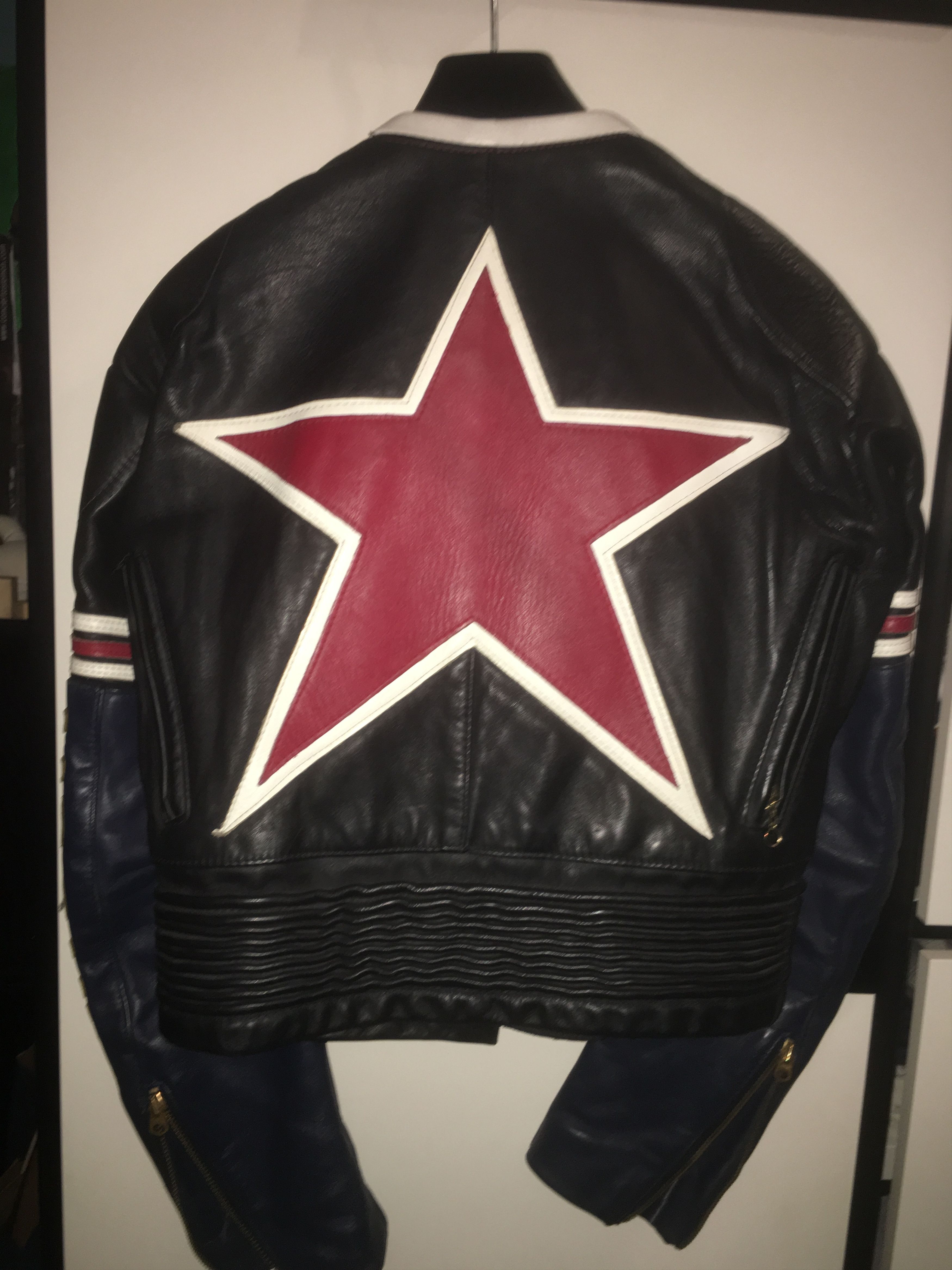 Vanson Leathers VANSON STAR Leather Motorcycle Jacket Patches USA MADE ...