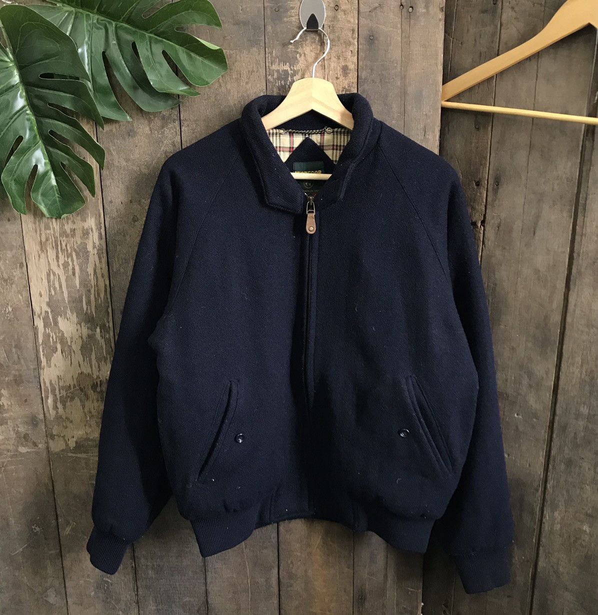 Vintage Mcgregor Bomber Wool Jacket