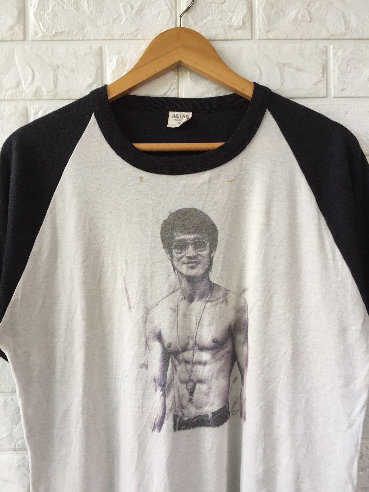 Vintage Rare!!! Vintage 70s Bruce Lee Tee Size US M / EU 48-50 / 2 - 2 Thumbnail