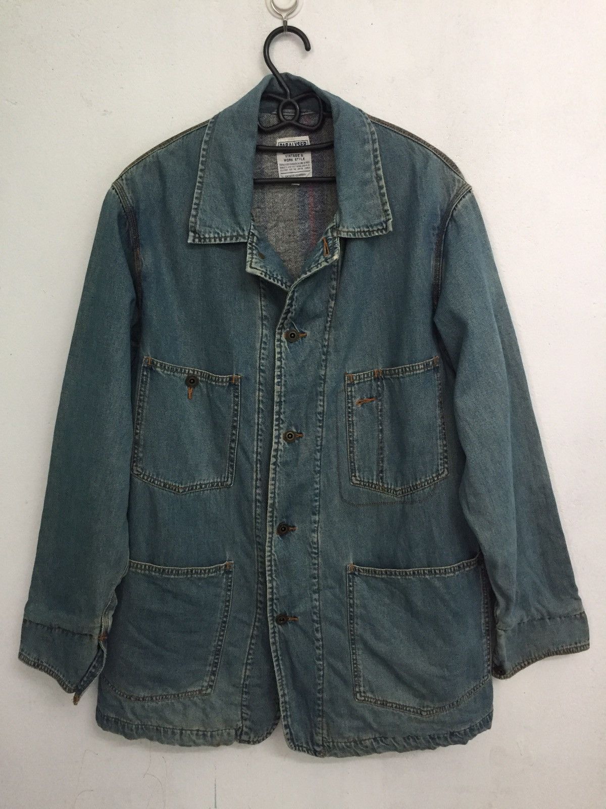 Japanese Brand Paralyser Vintage & Work Style Jacket Gazelle Company Size US L / EU 52-54 / 3 - 1 Thumbnail