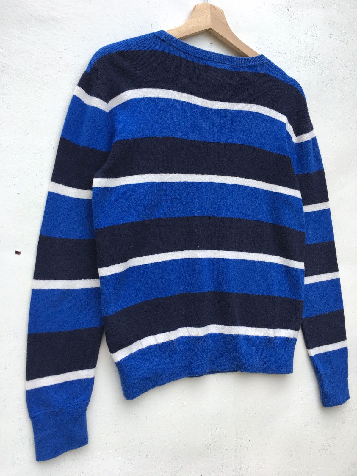 Polo Ralph Lauren Vintage Rare Polo Ralph Lauren Stripes Sweatshirt Size US M / EU 48-50 / 2 - 13 Thumbnail