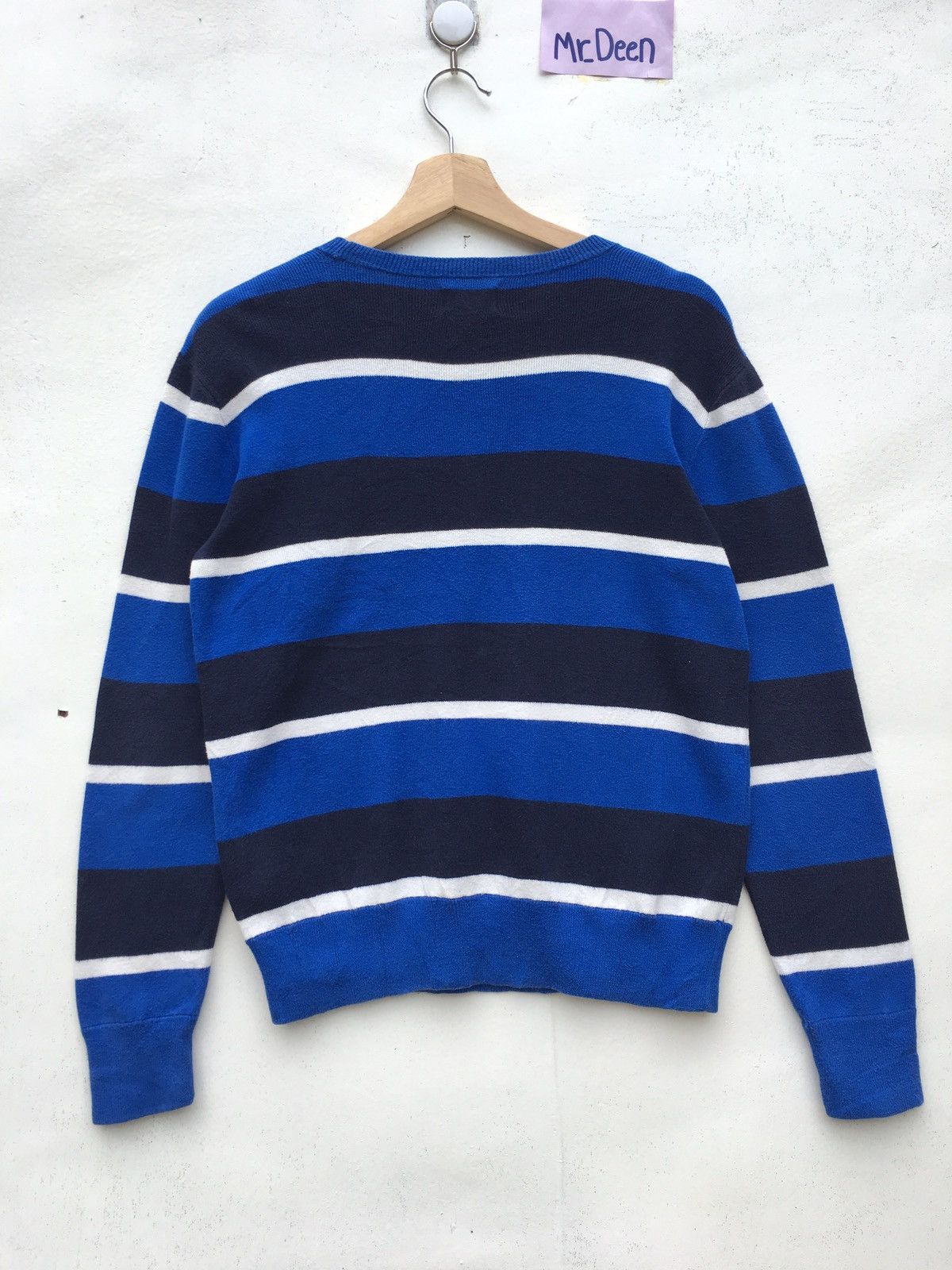 Polo Ralph Lauren Vintage Rare Polo Ralph Lauren Stripes Sweatshirt Size US M / EU 48-50 / 2 - 12 Thumbnail