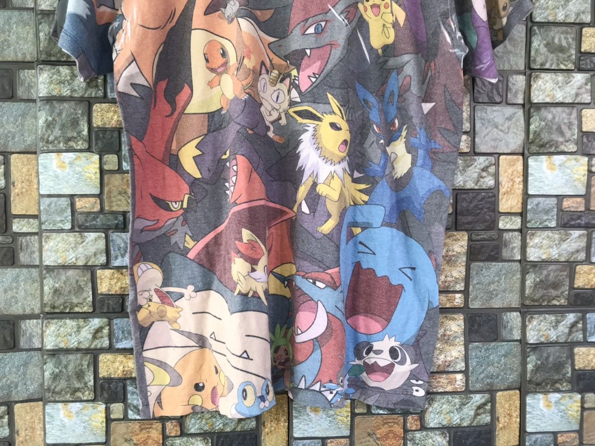 Fragment Design × Japanese Brand × Pokemon Rare Design!!! Pokemon Alloverprint Tee Size US M / EU 48-50 / 2 - 10 Thumbnail