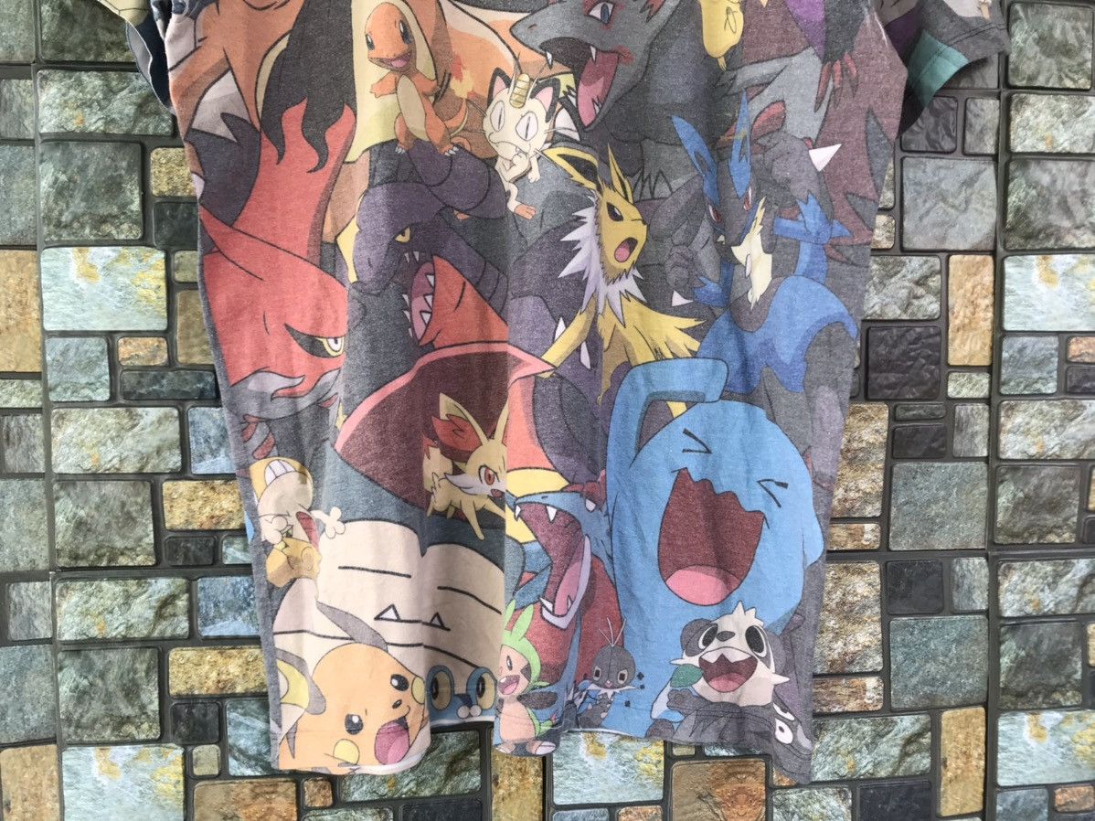 Fragment Design × Japanese Brand × Pokemon Rare Design!!! Pokemon Alloverprint Tee Size US M / EU 48-50 / 2 - 4 Thumbnail