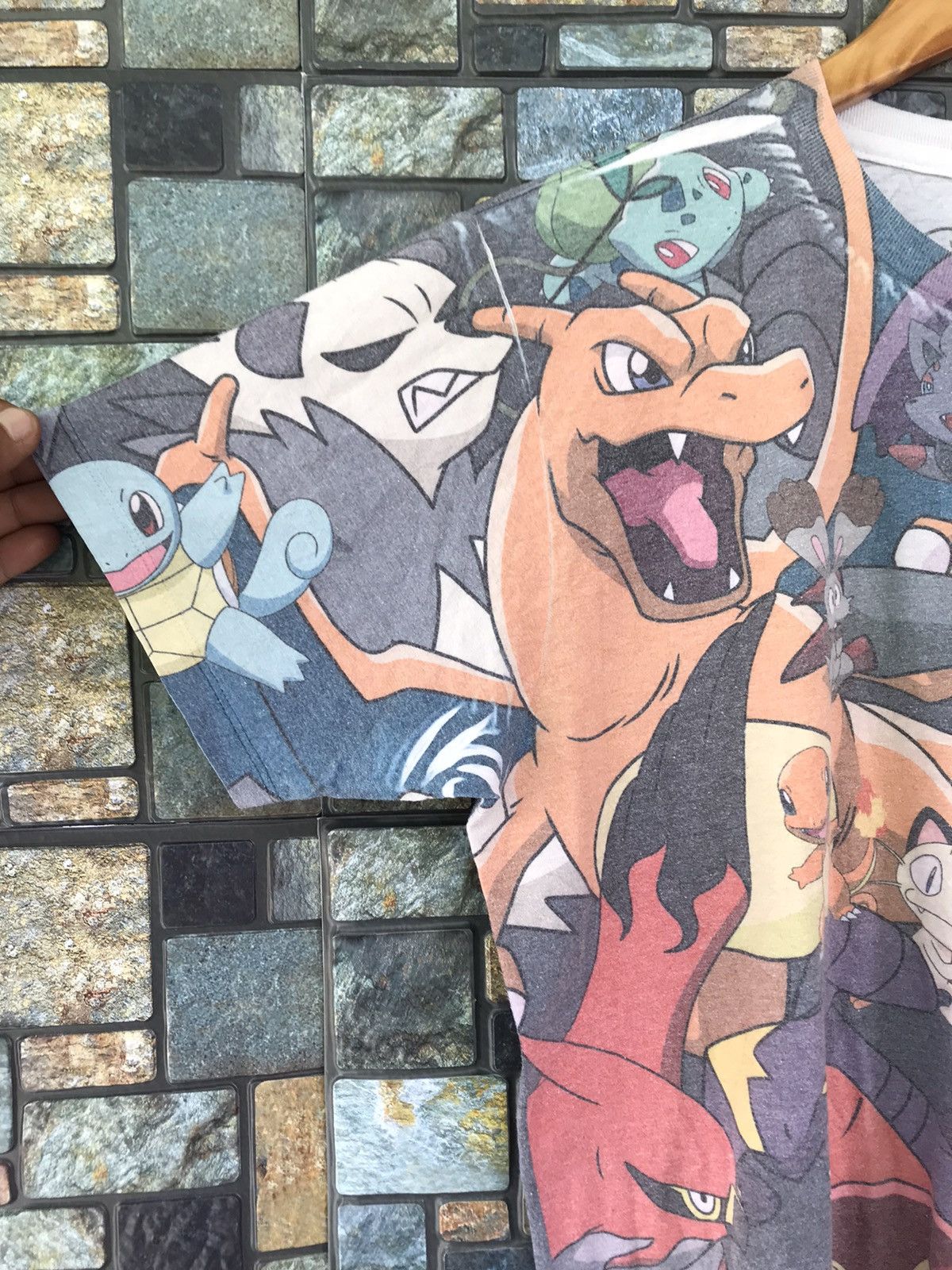 Fragment Design × Japanese Brand × Pokemon Rare Design!!! Pokemon Alloverprint Tee Size US M / EU 48-50 / 2 - 5 Thumbnail