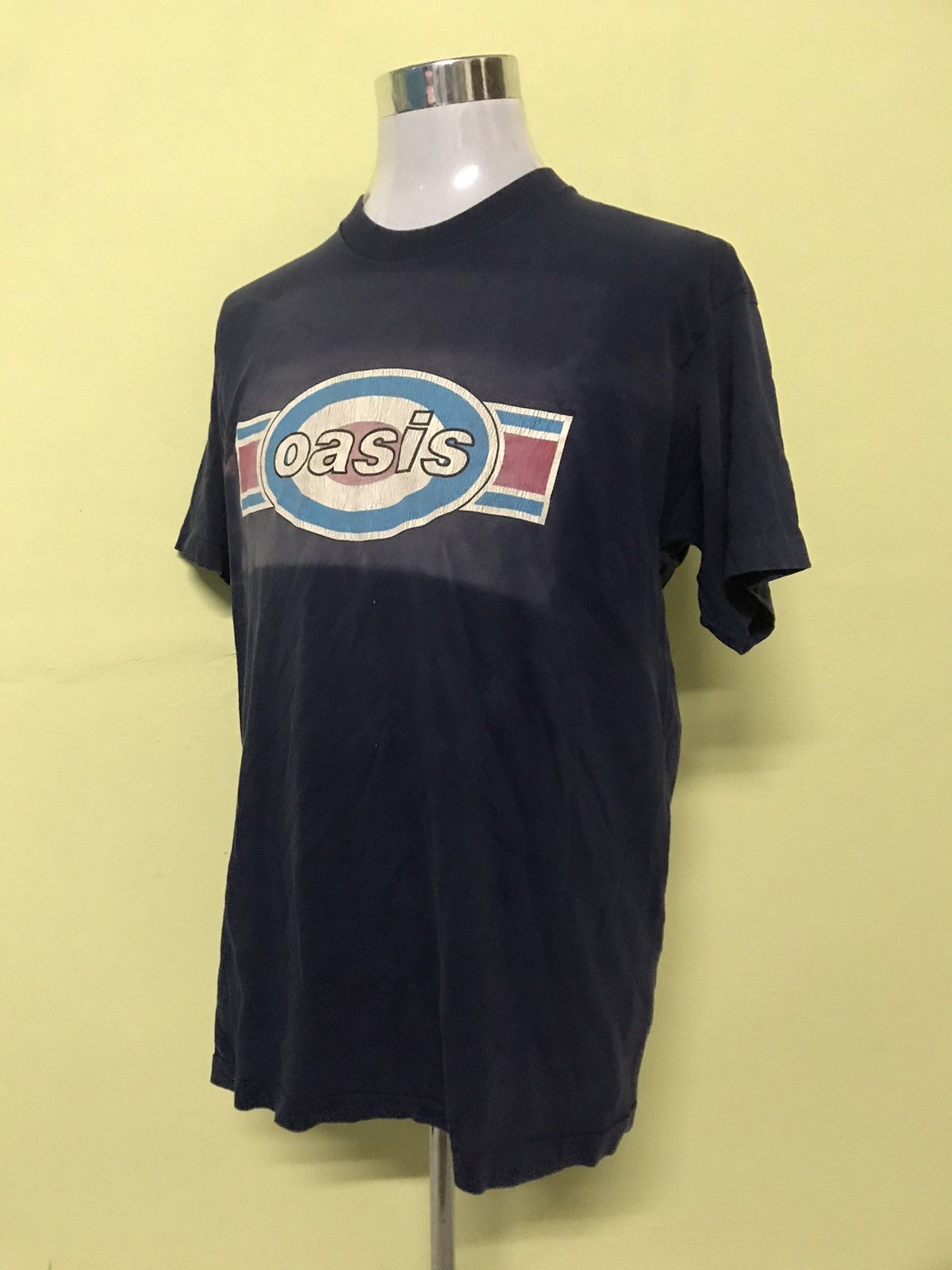 Band Tees × Vintage Vintage 90s Oasis Tee Size US XL / EU 56 / 4 - 4 Thumbnail