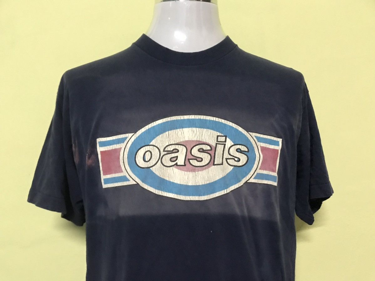 Band Tees × Vintage Vintage 90s Oasis Tee Size US XL / EU 56 / 4 - 5 Thumbnail