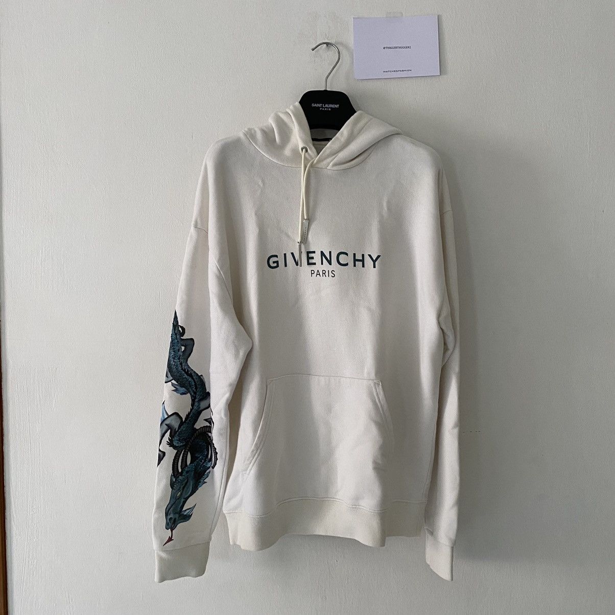 Givenchy capricorn 2024 hoodie white