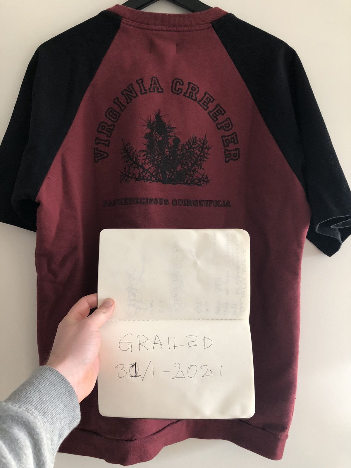 トップス RAF SIMONS ARCHIVE REDUX 02aw RAF SIMONS Archive Redux AW02 Virginia Creeper Nebraska