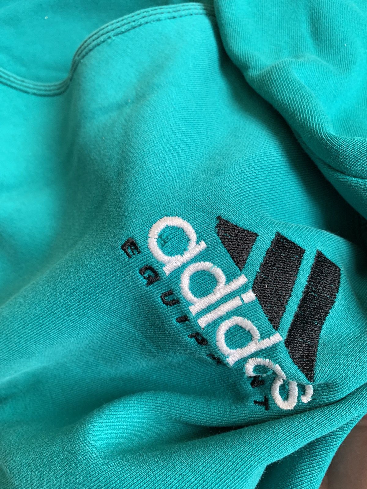 Adidas 90s Adidas Equipment Rare Vintage 1/3 Zip Sweatshirt Anorak Size US M / EU 48-50 / 2 - 15 Preview