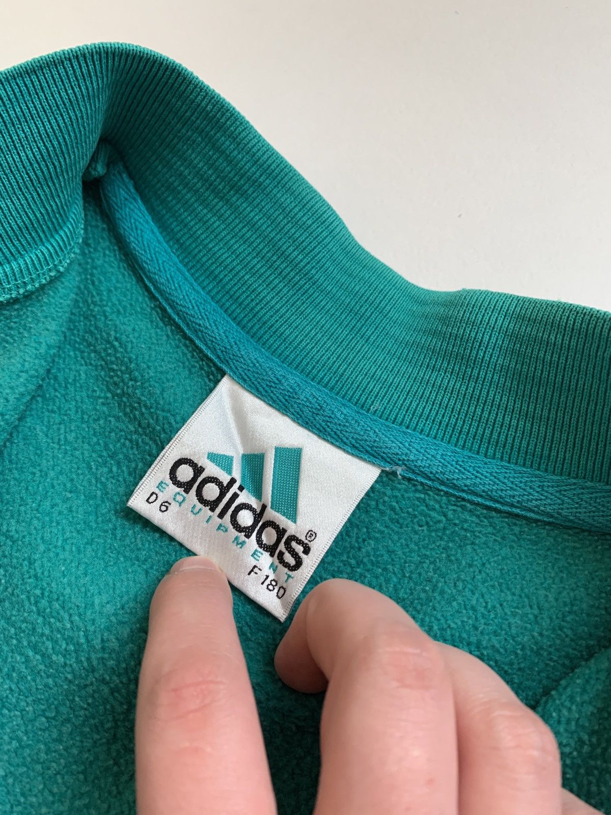 Adidas 90s Adidas Equipment Rare Vintage 1/3 Zip Sweatshirt Anorak Size US M / EU 48-50 / 2 - 8 Thumbnail