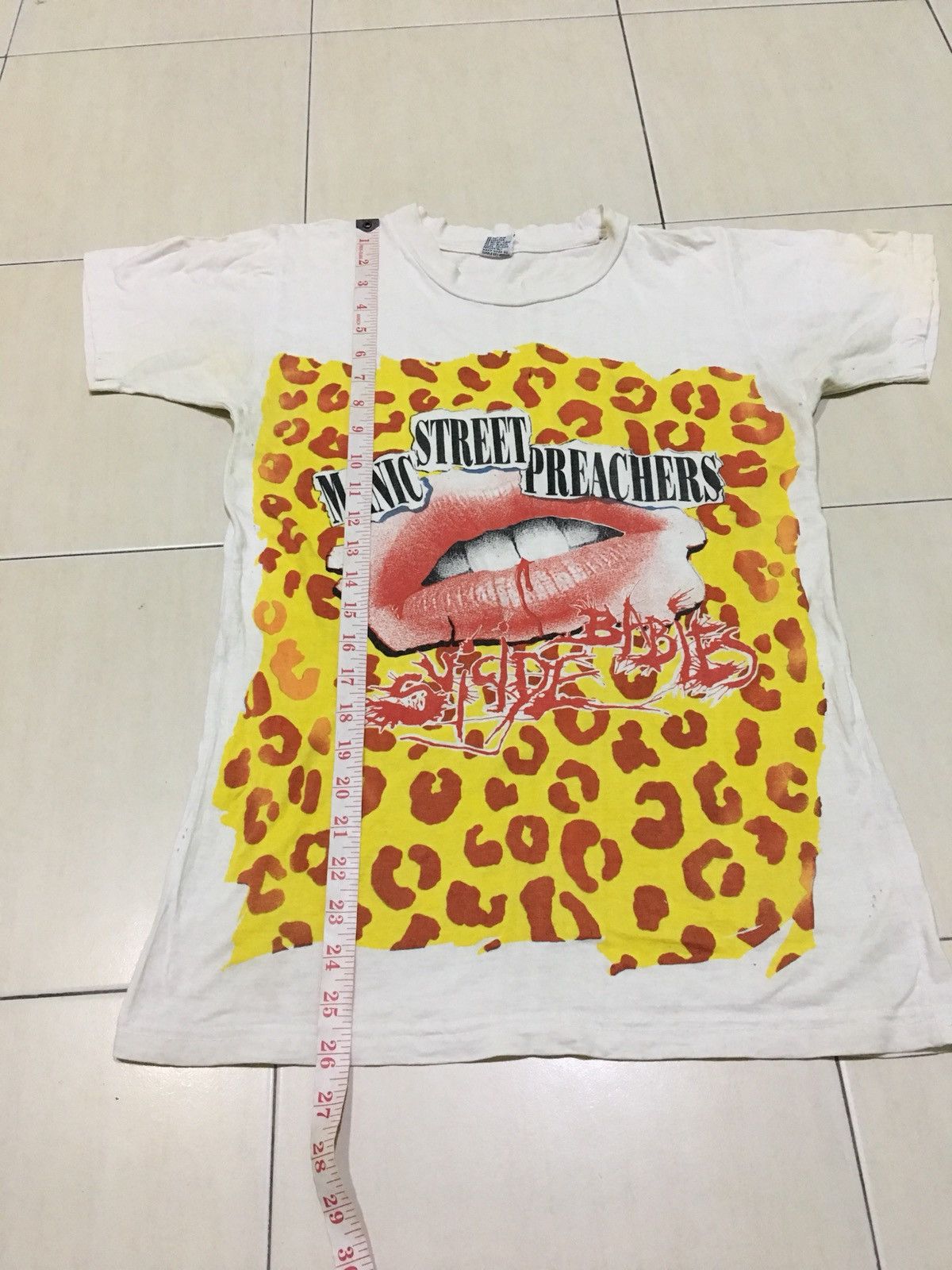 Band Tees Vintage Rare Manic Street Preachers Suicide Babies shirt Size US M / EU 48-50 / 2 - 10 Thumbnail
