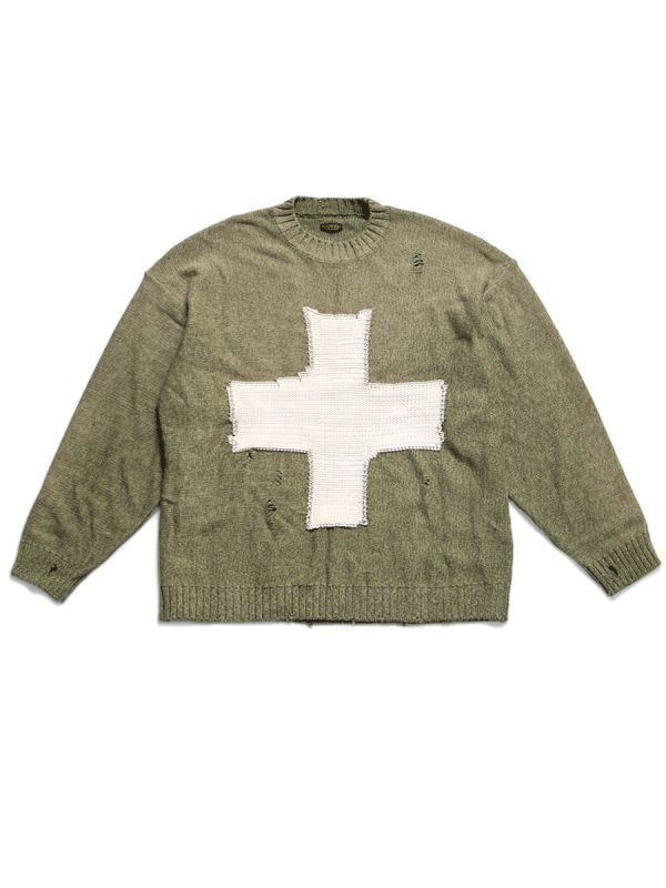 Kapital × Kapital Kountry 5G Cross Knit Sweater | Grailed