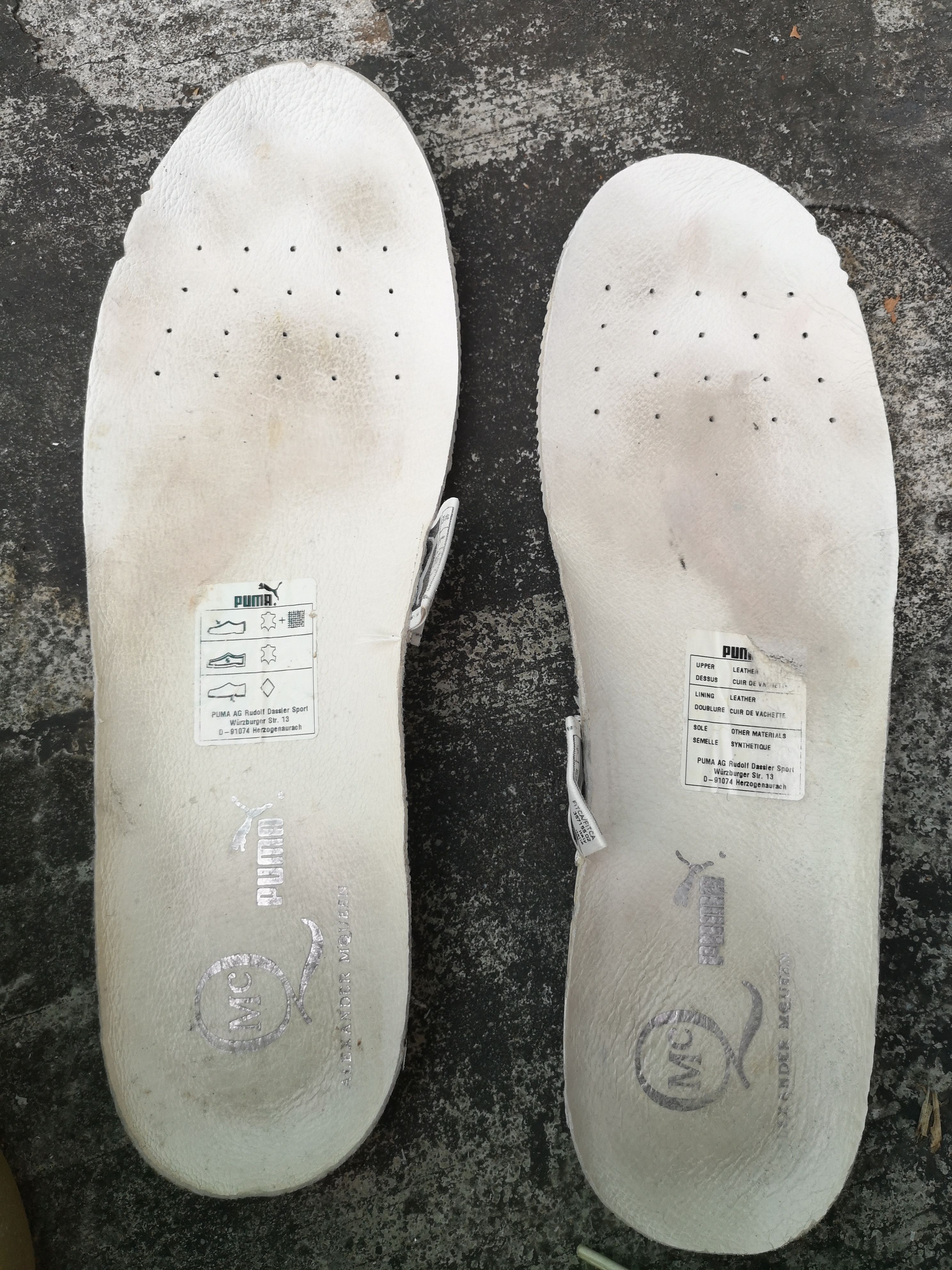Alexander McQueen × Puma Puma Alexander McQueen High Top White Sneakers Size US 8 / EU 41 - 10 Thumbnail