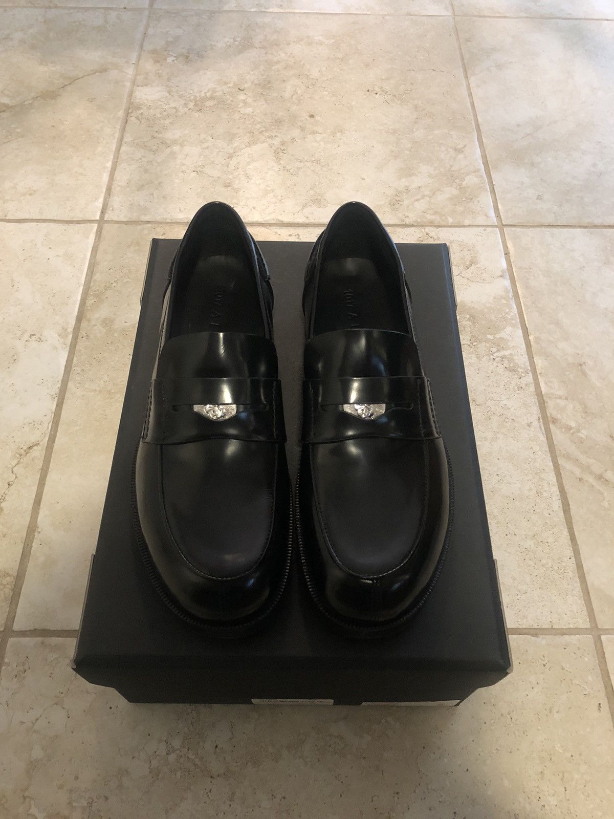 1017 ALYX 9SM × Alyx Black Penny Loafer | Grailed