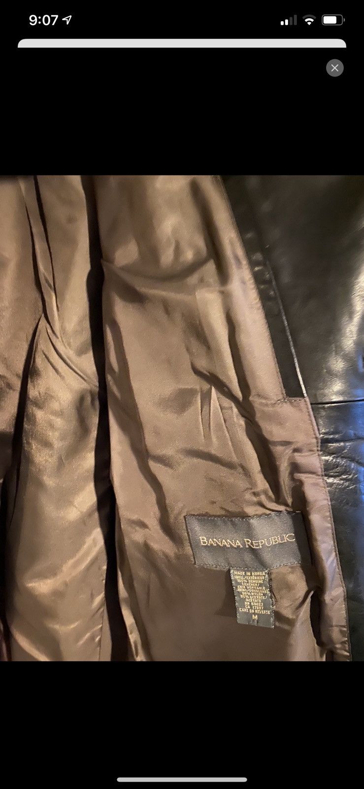 Banana Republic Banana Republic Genuine Leather Jacket Medium Size US M / EU 48-50 / 2 - 7 Thumbnail